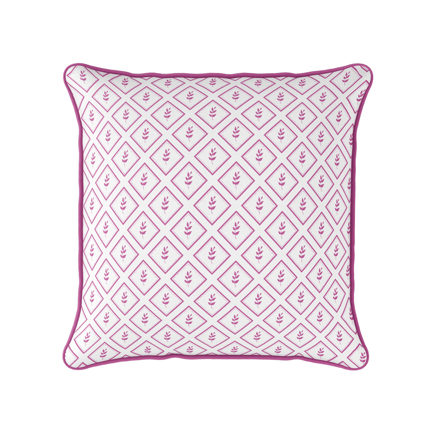 Little Leaf Fabric - Raspberry