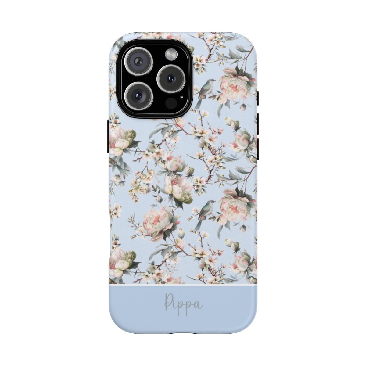 Blossom Blue Tough iPhone Case - Hydrangea Lane Home