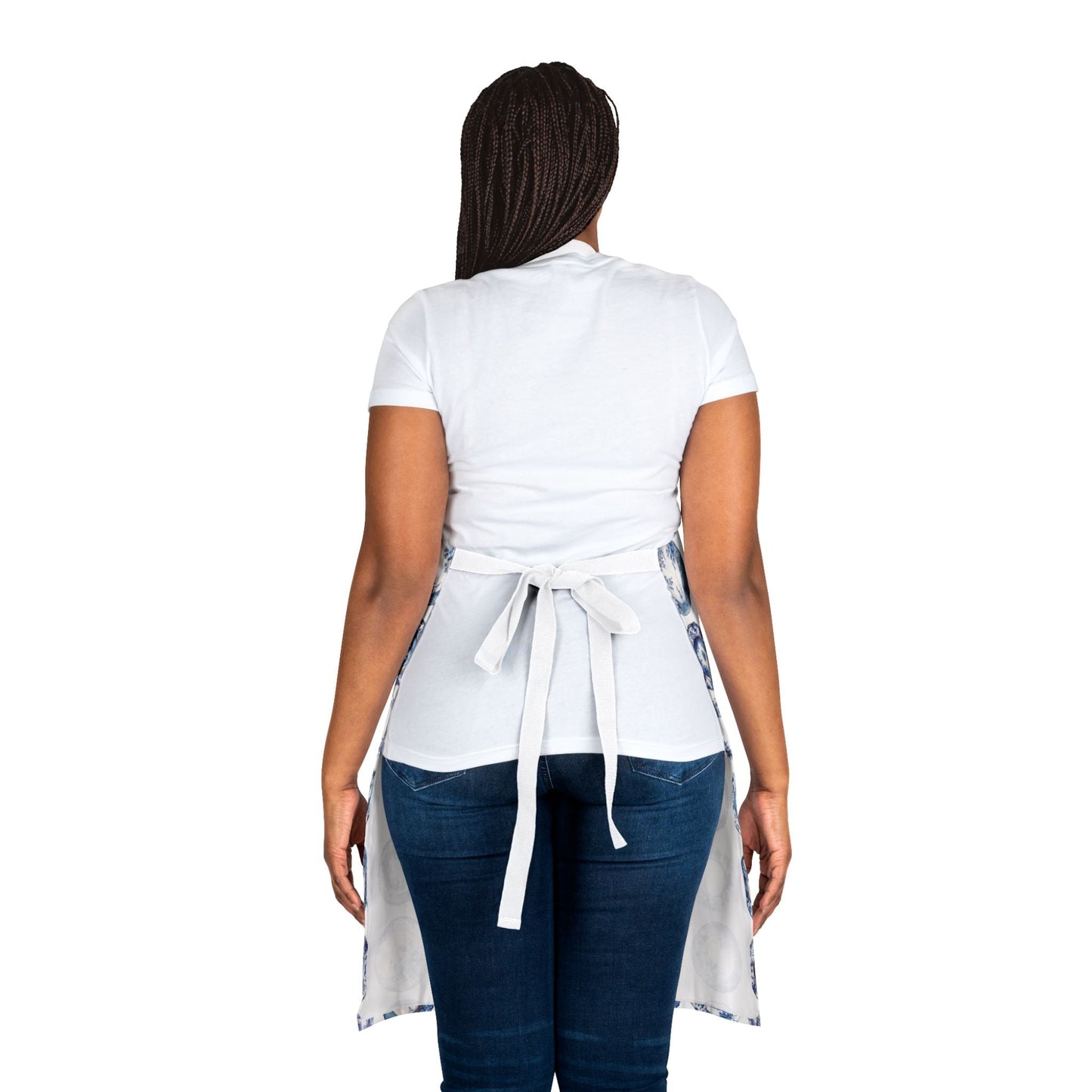 Blue Plates Apron - Hydrangea Lane Home