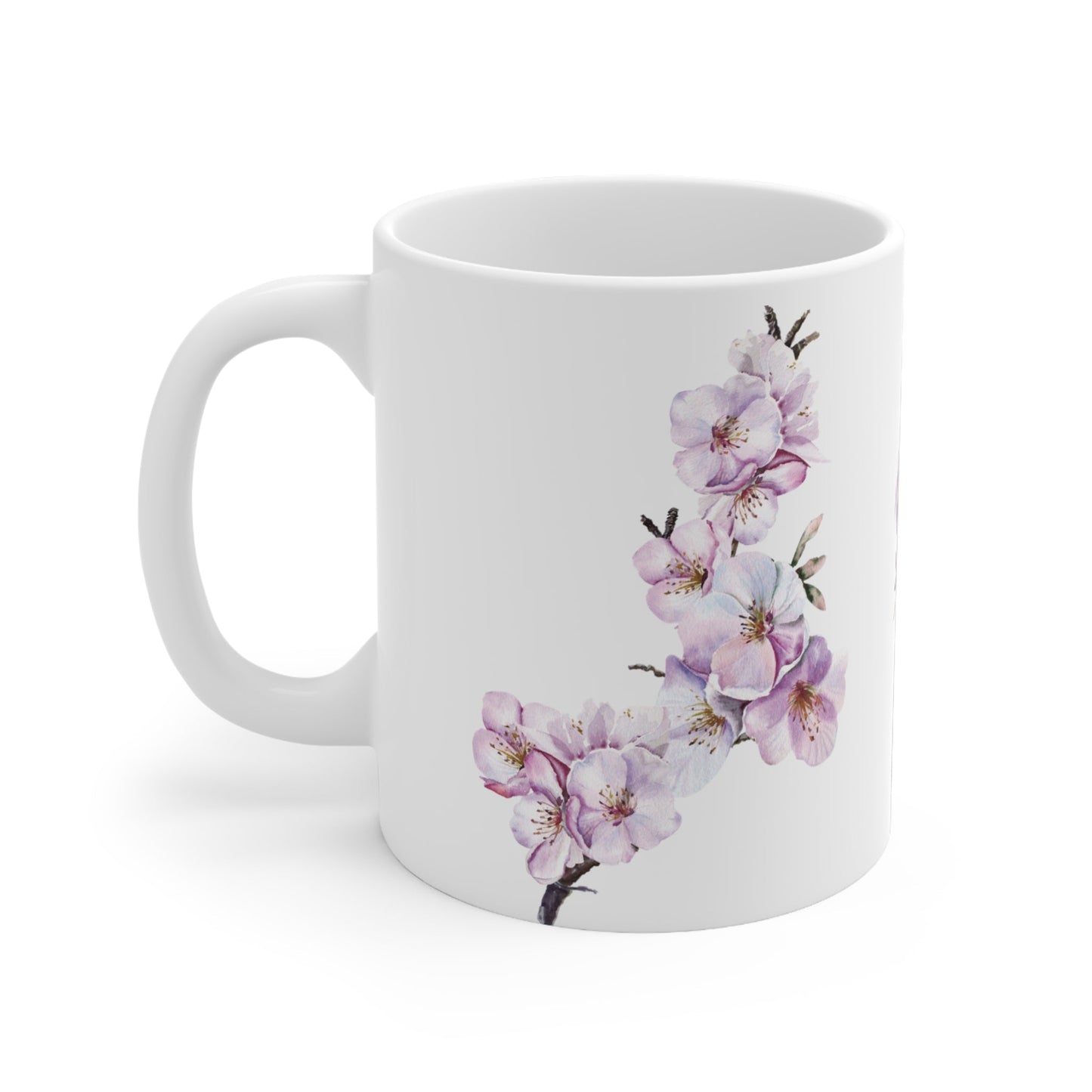Cherry Blossom Floral Ceramic Mug - Hydrangea Lane Home