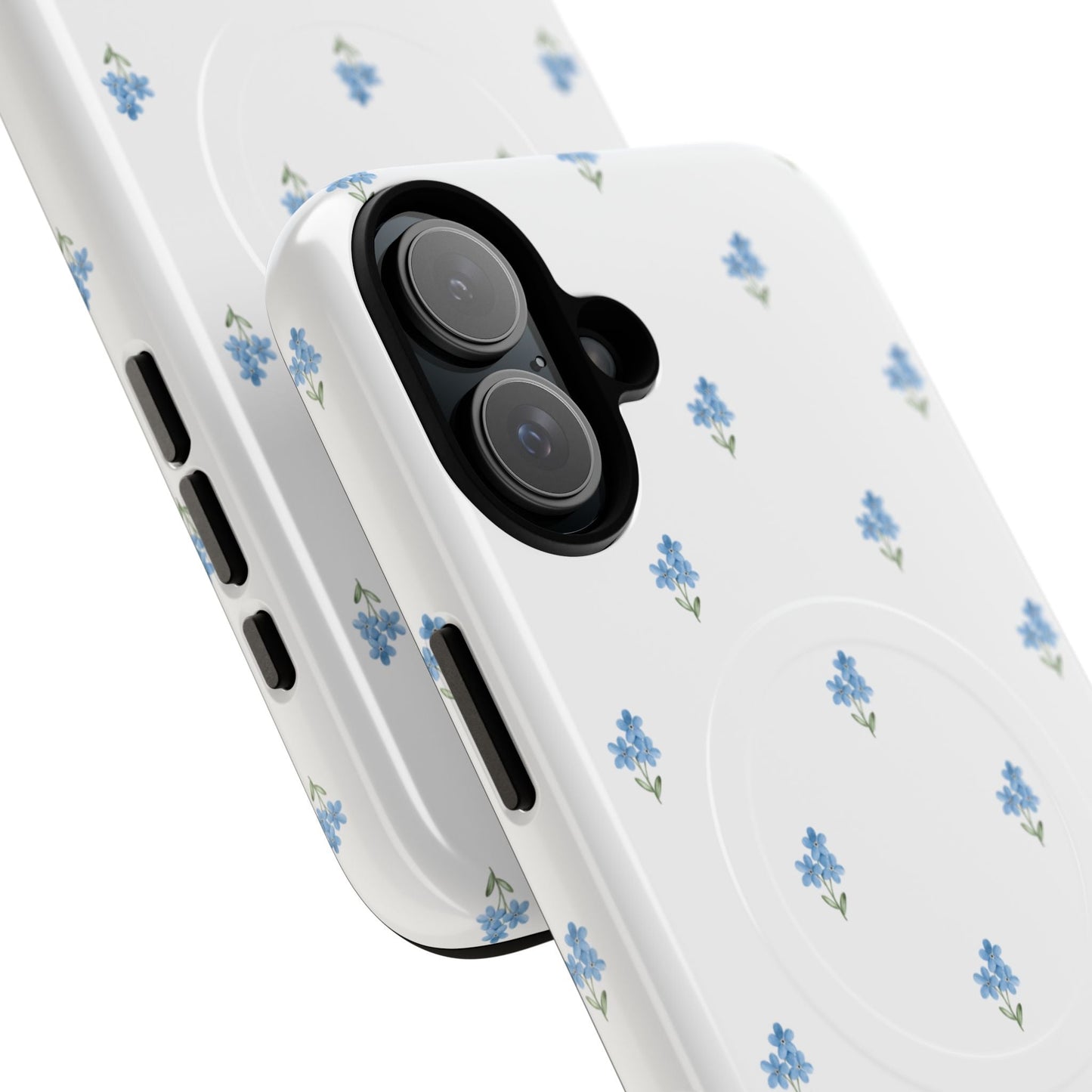 Forget Me Not MagSafe Tough iPhone Case - Hydrangea Lane Home