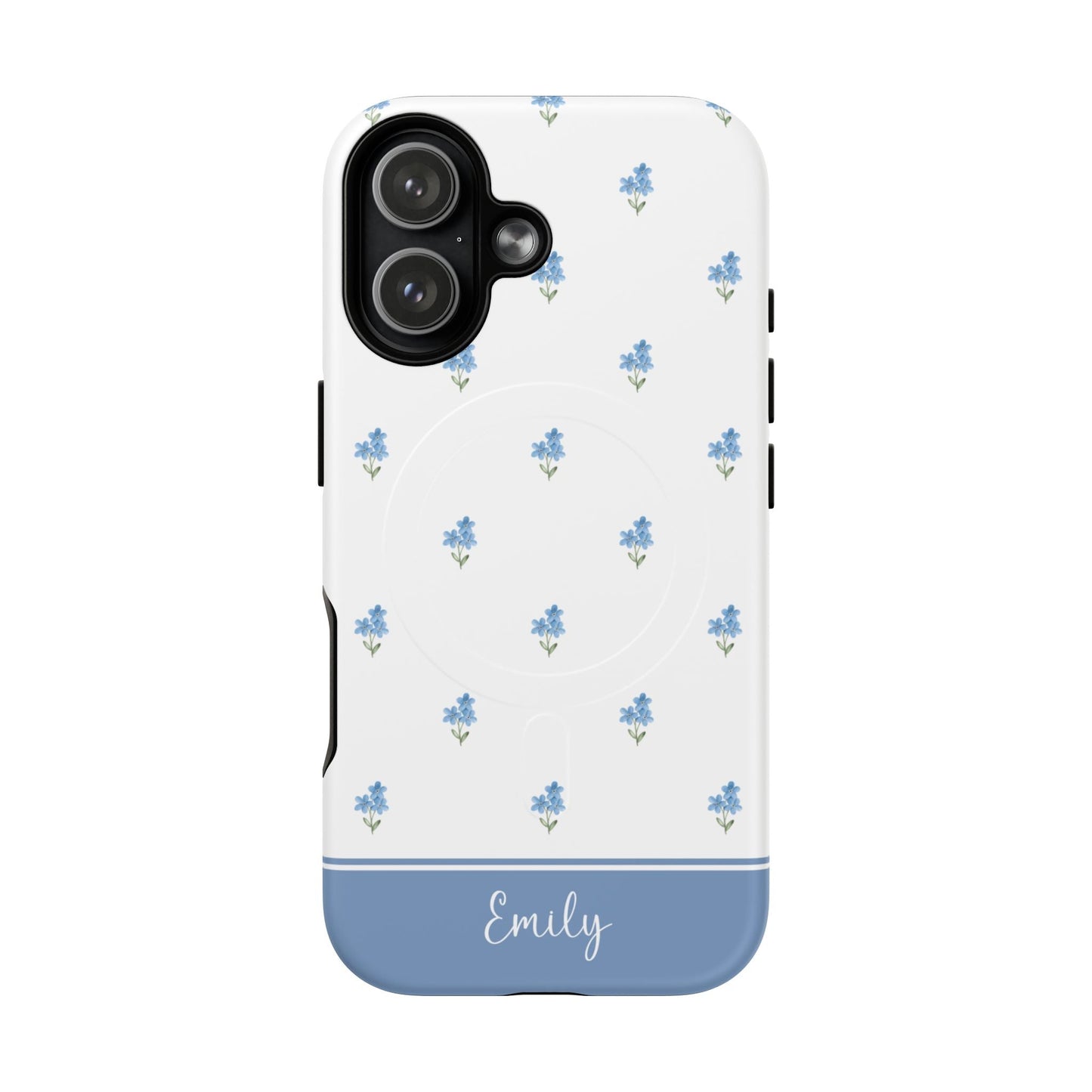 Forget Me Not MagSafe Tough iPhone Case - Hydrangea Lane Home