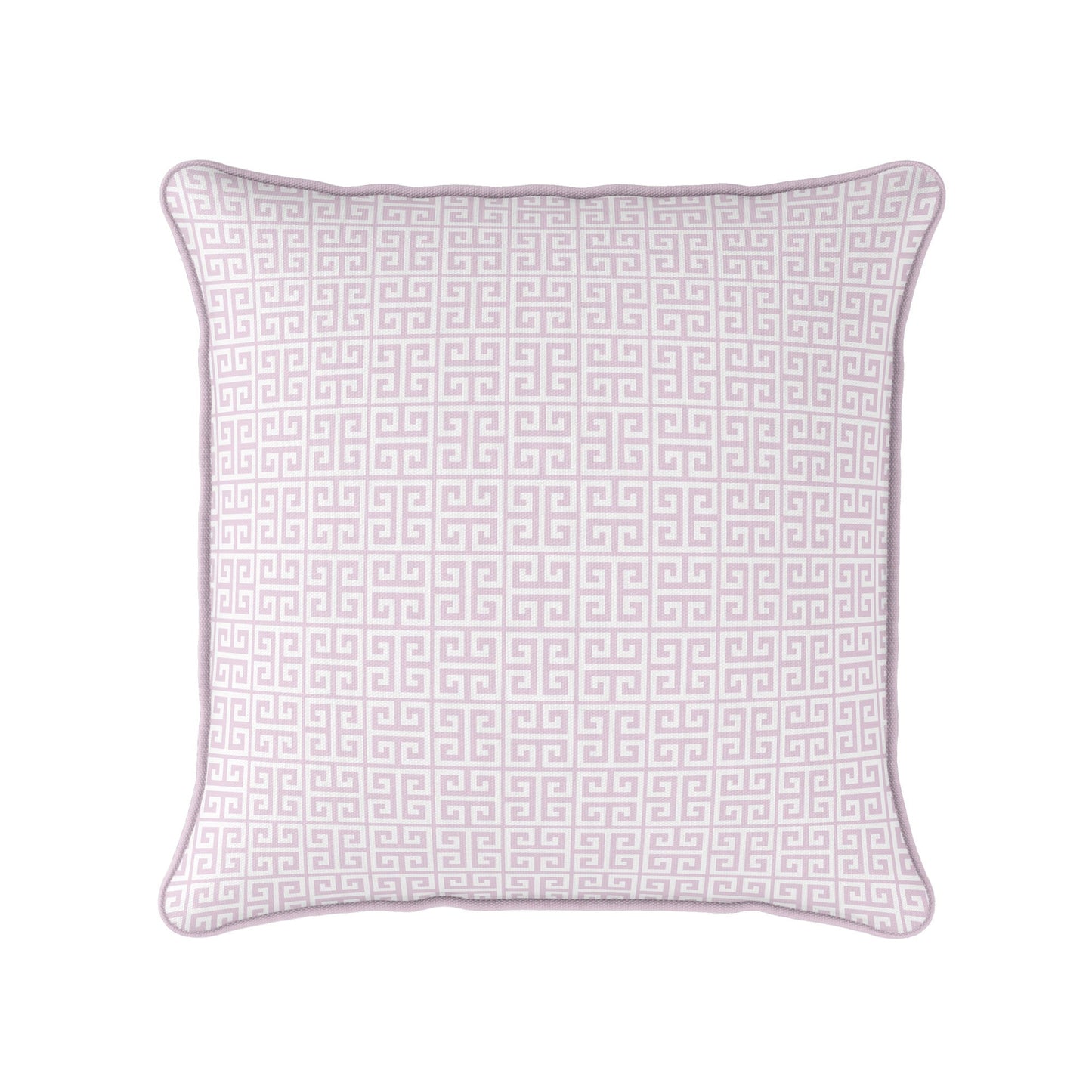 Greek Key Fabric - Peony - Hydrangea Lane Home