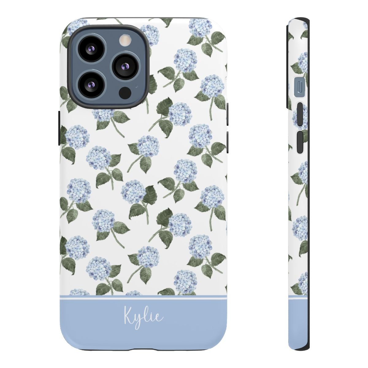Hydrangea Bloom Blue Tough iPhone Case - Hydrangea Lane Home
