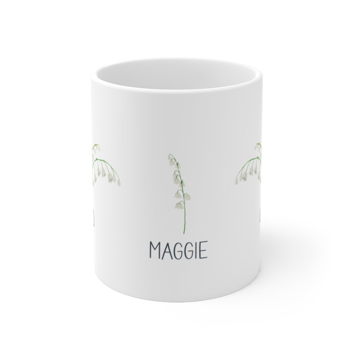 Lily of the Valley Ceramic Mug - Hydrangea Lane Home
