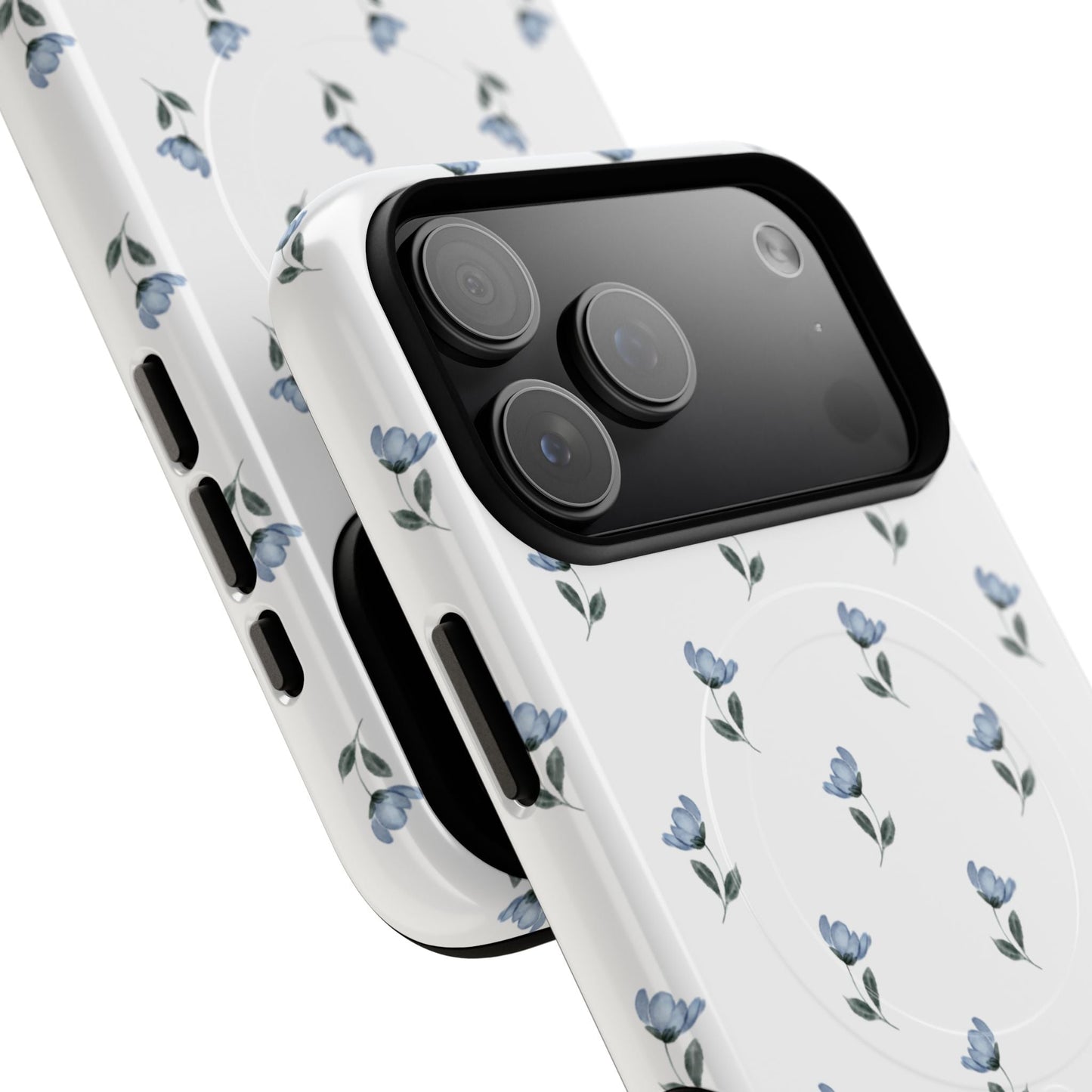 Petite Fleur MagSafe Tough iPhone Case - Hydrangea Lane Home