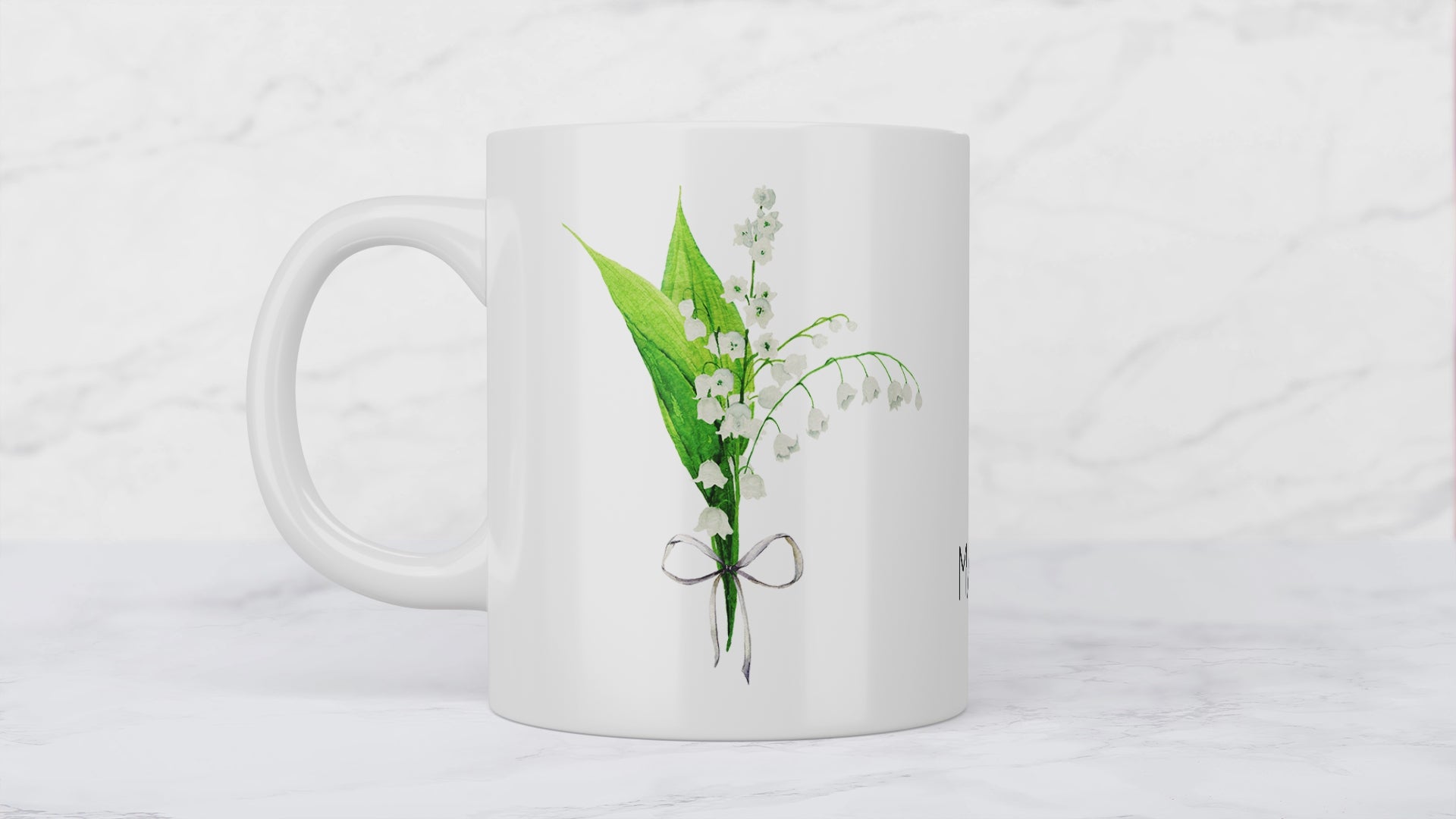 Lily of the Valley Ceramic Mug