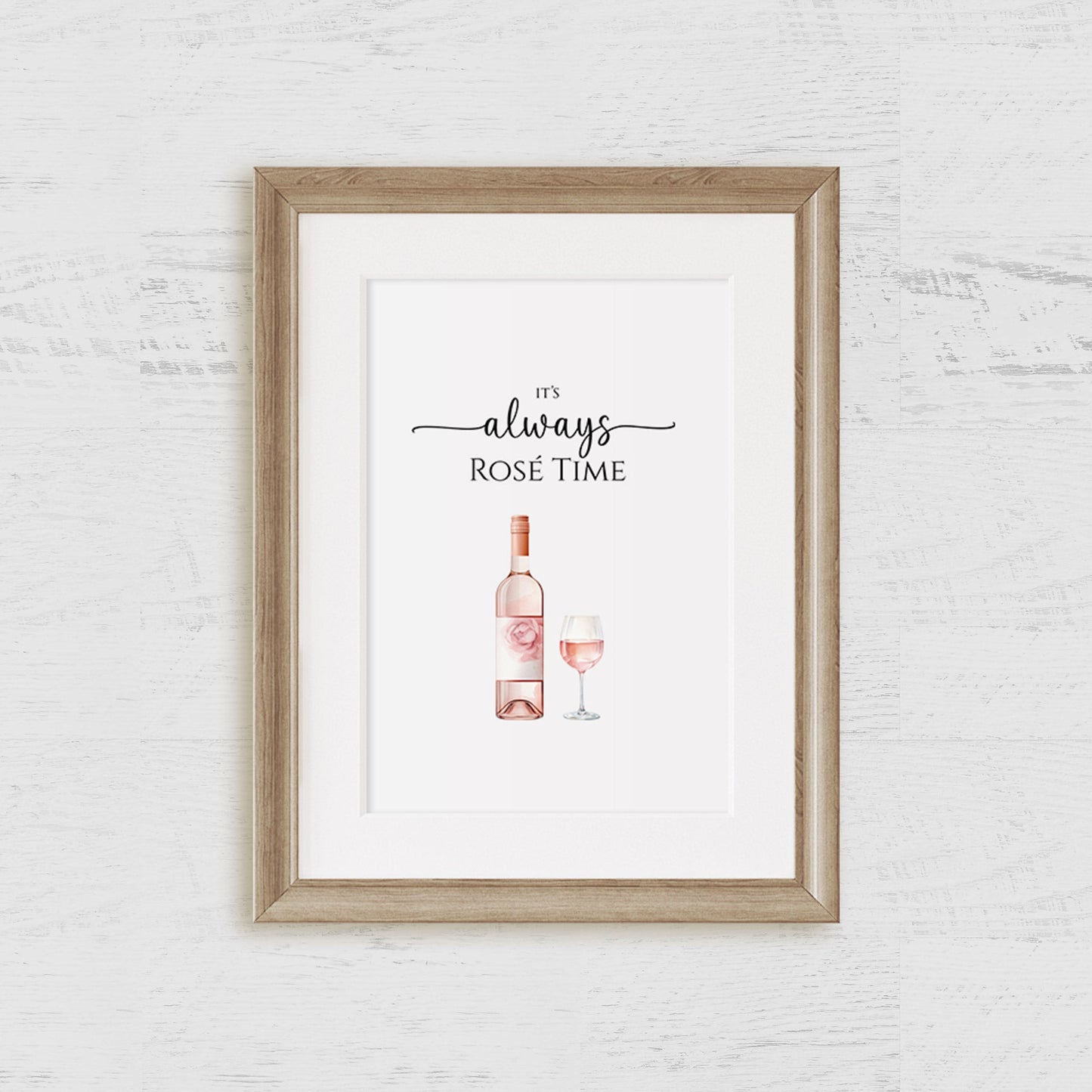 Rosé Time Art Print - Hydrangea Lane Home