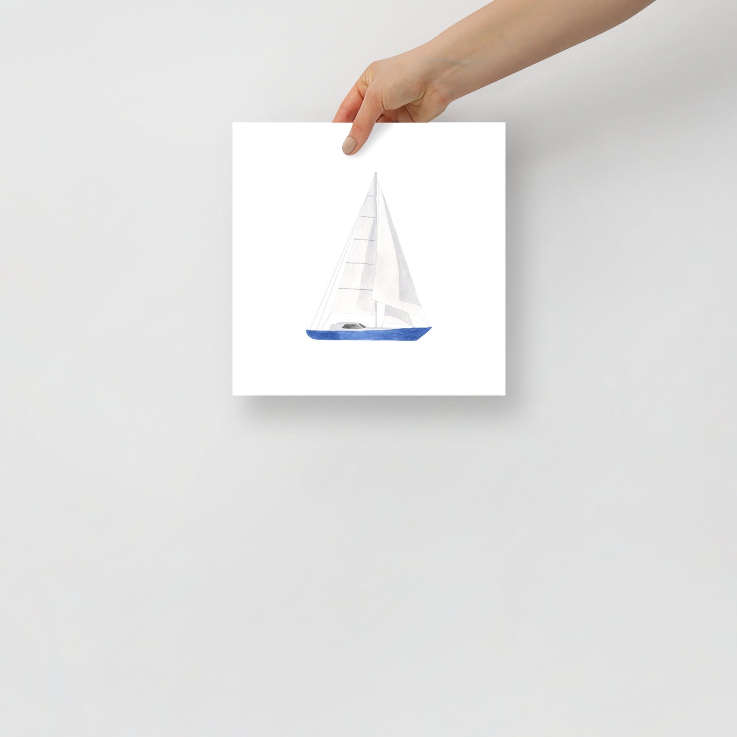 Sail Boat Art Print - Hydrangea Lane Home