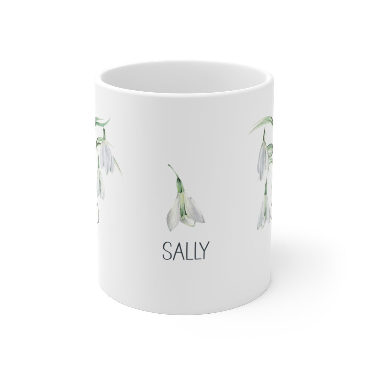 Snowdrops Ceramic Mug - Hydrangea Lane Home