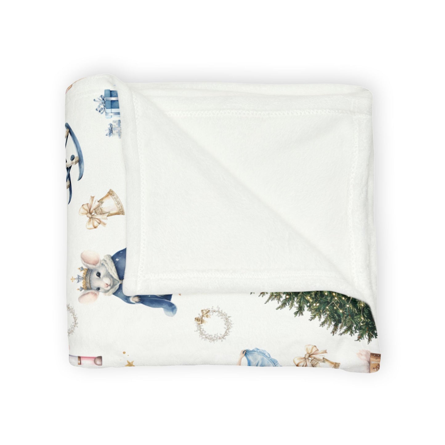 Nutcracker Ballet Christmas Blanket