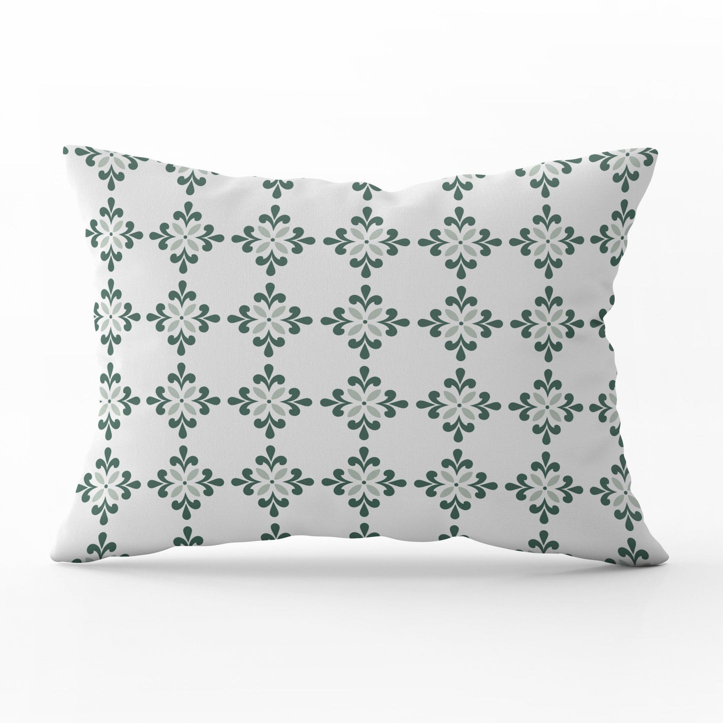 Amalfi Flower Cushion- Pinks and Greens - Hydrangea Lane Home