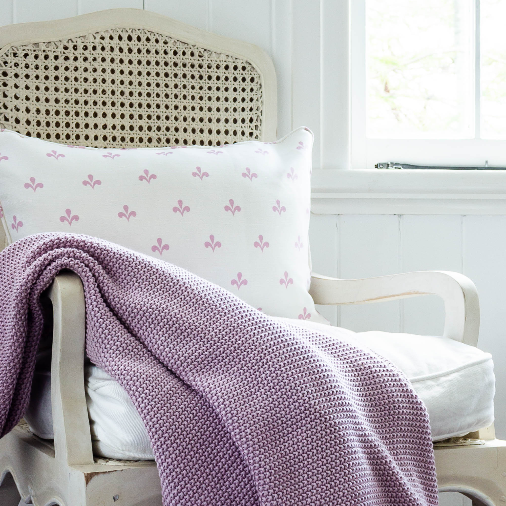 Amalfi Swish Cushion - Pinks - Hydrangea Lane Home