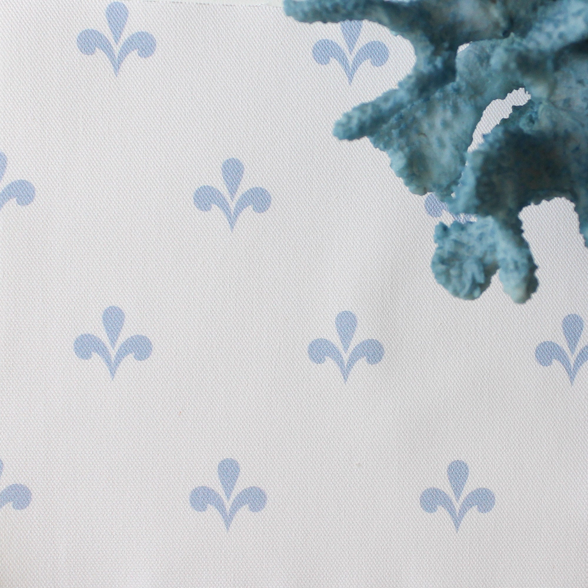 Amalfi Swish Fabric - Cornflower - Hydrangea Lane Home