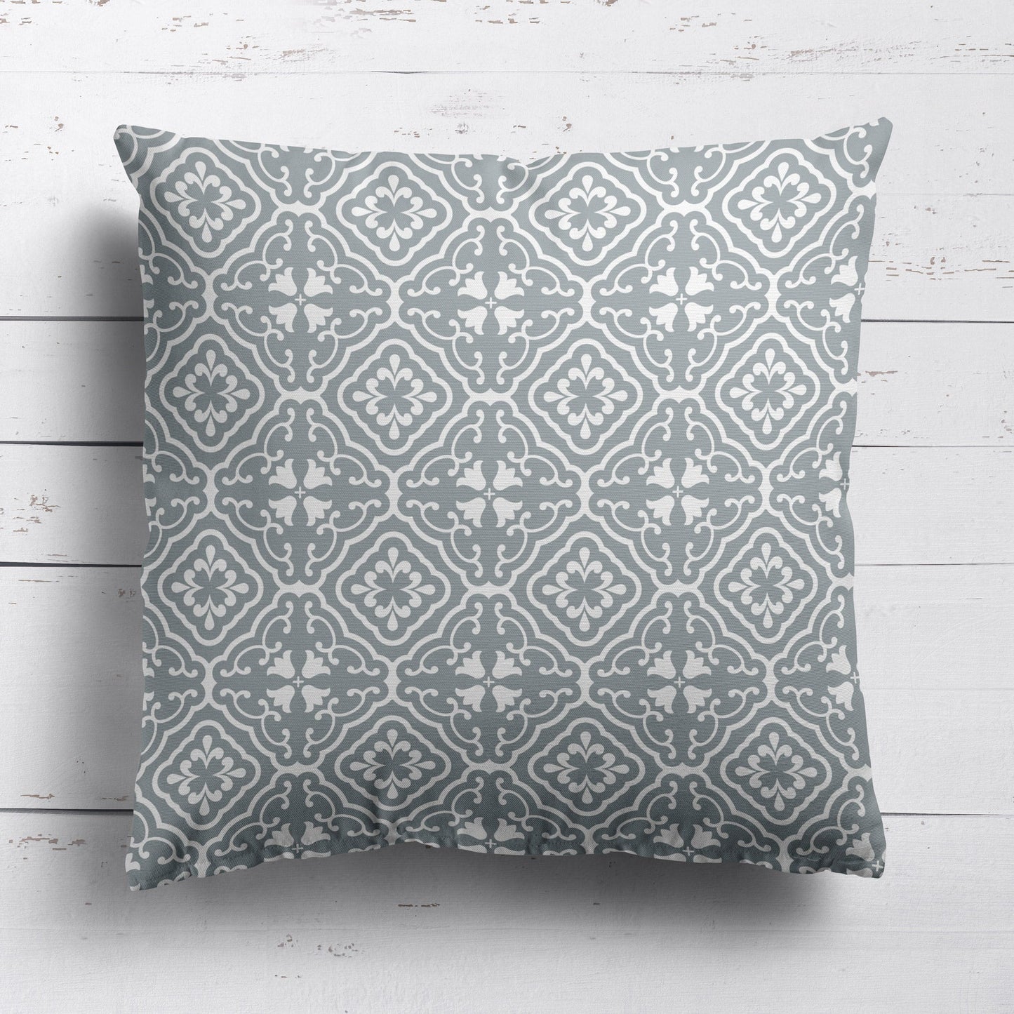 Amalfi Tulip Scroll Cushion - Neutrals - Hydrangea Lane Home