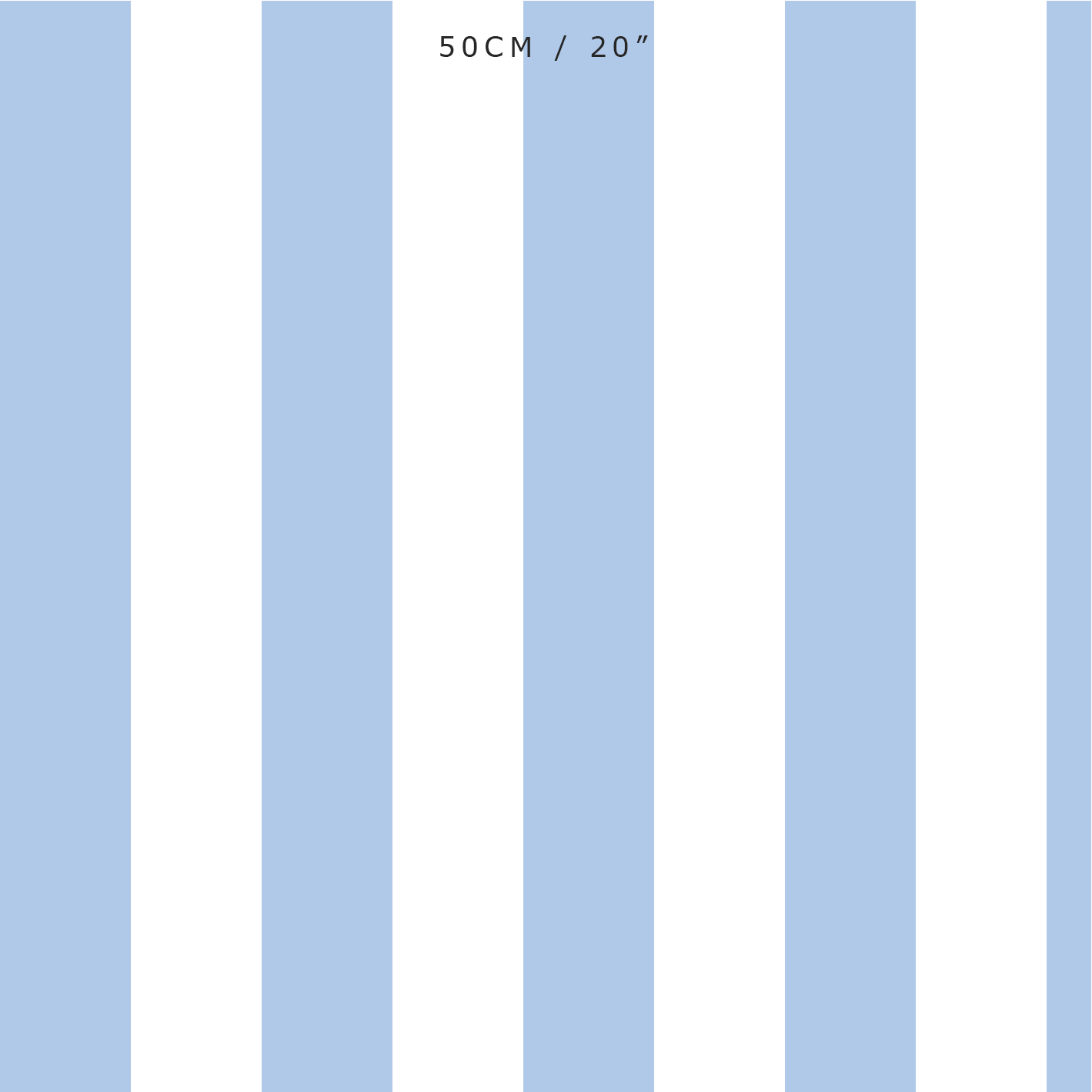 Awning Stripe Fabric - Cornflower - Hydrangea Lane Home