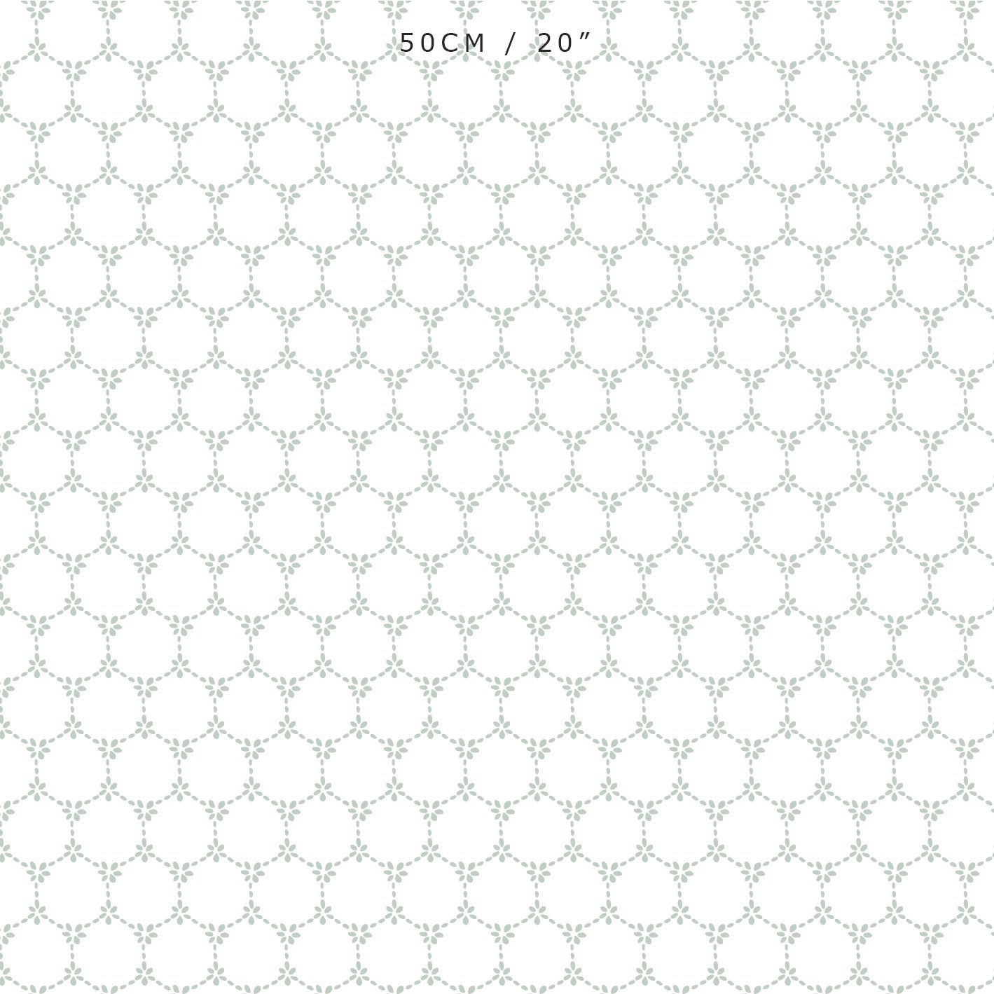 Daisy Chain Fabric - Eau De Nil - Hydrangea Lane Home