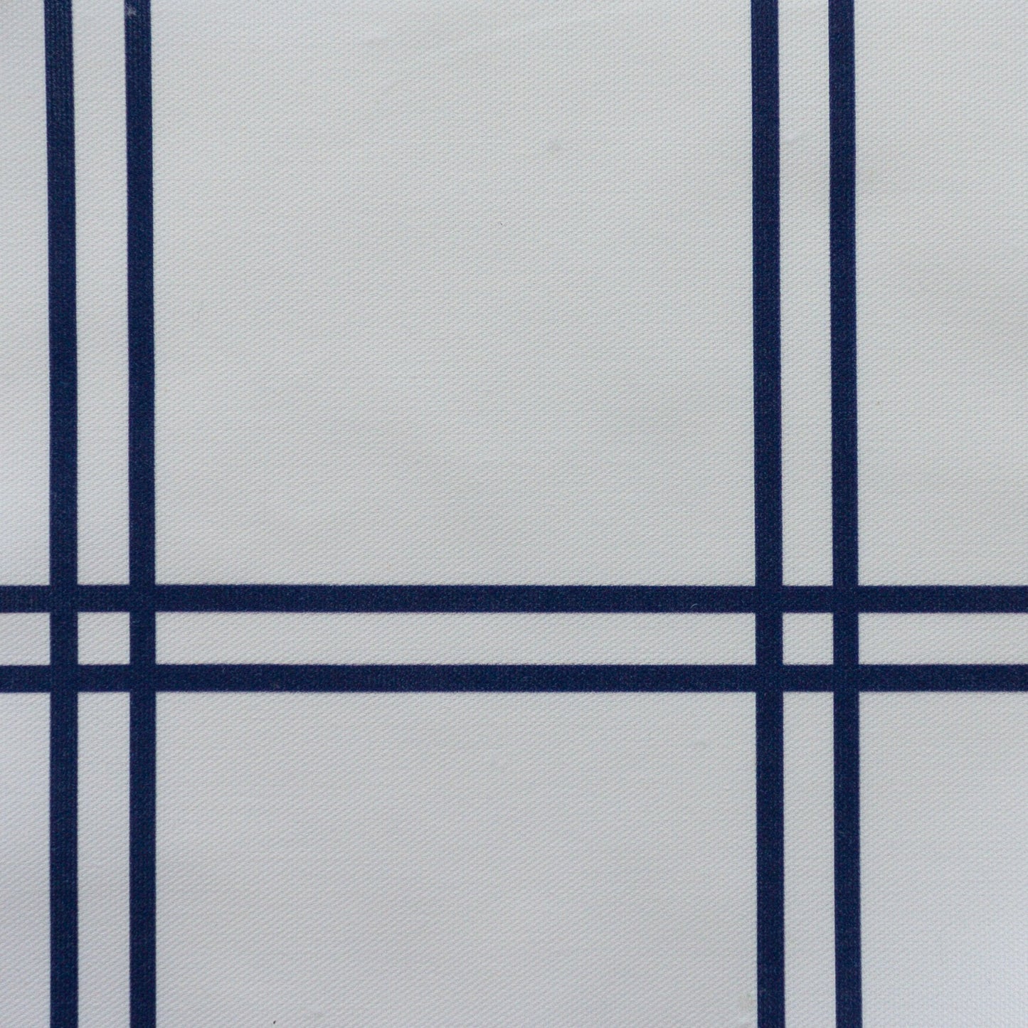 Double Window Pane Check Fabric - Navy - Hydrangea Lane Home
