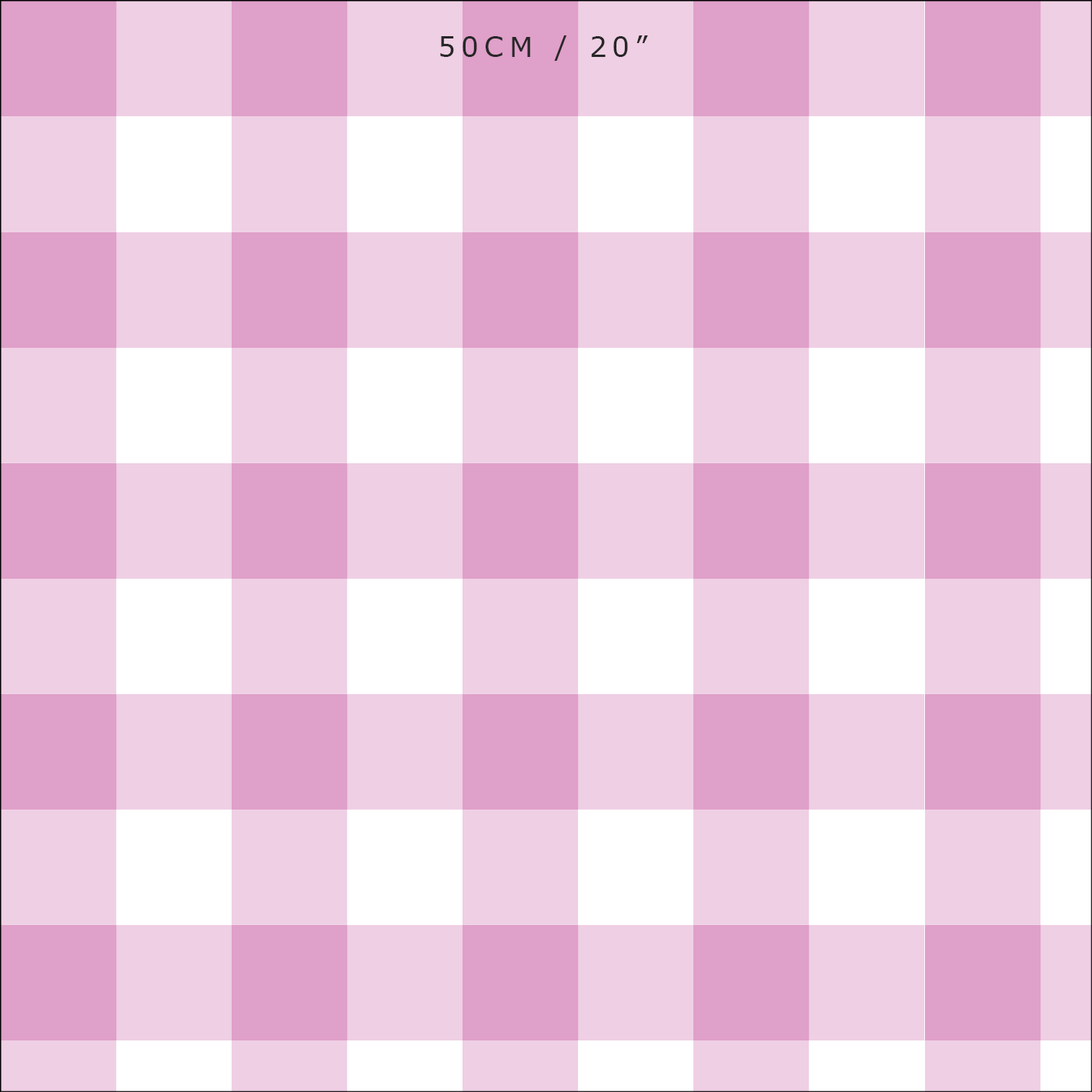 Gingham Check Medium Fabric - Tickled Pink - Hydrangea Lane Home