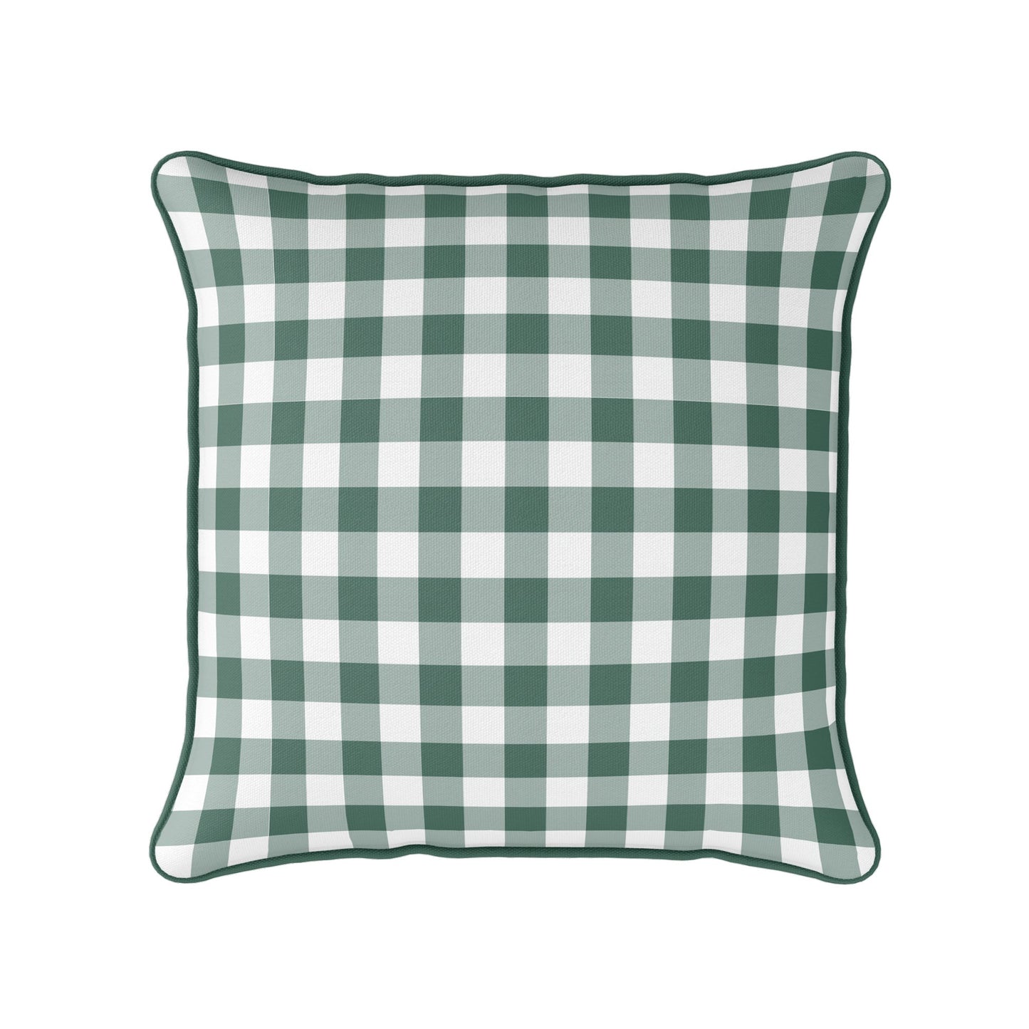 Gingham Check Small Fabric - Leaf - Hydrangea Lane Home