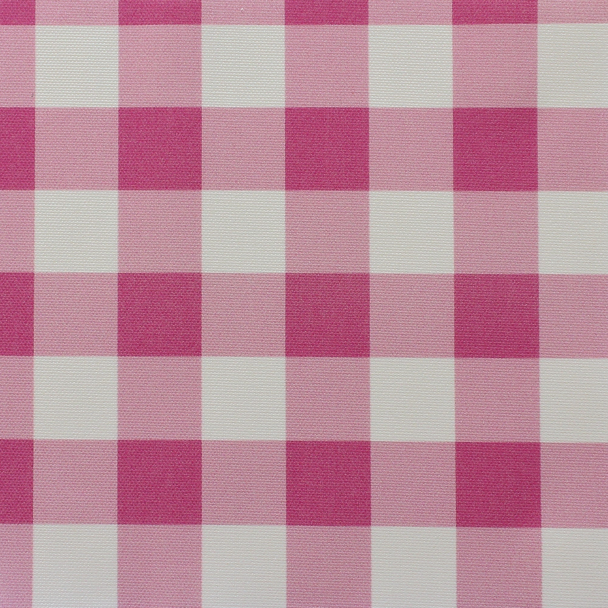 Gingham Check Small Fabric - Raspberry - Hydrangea Lane Home