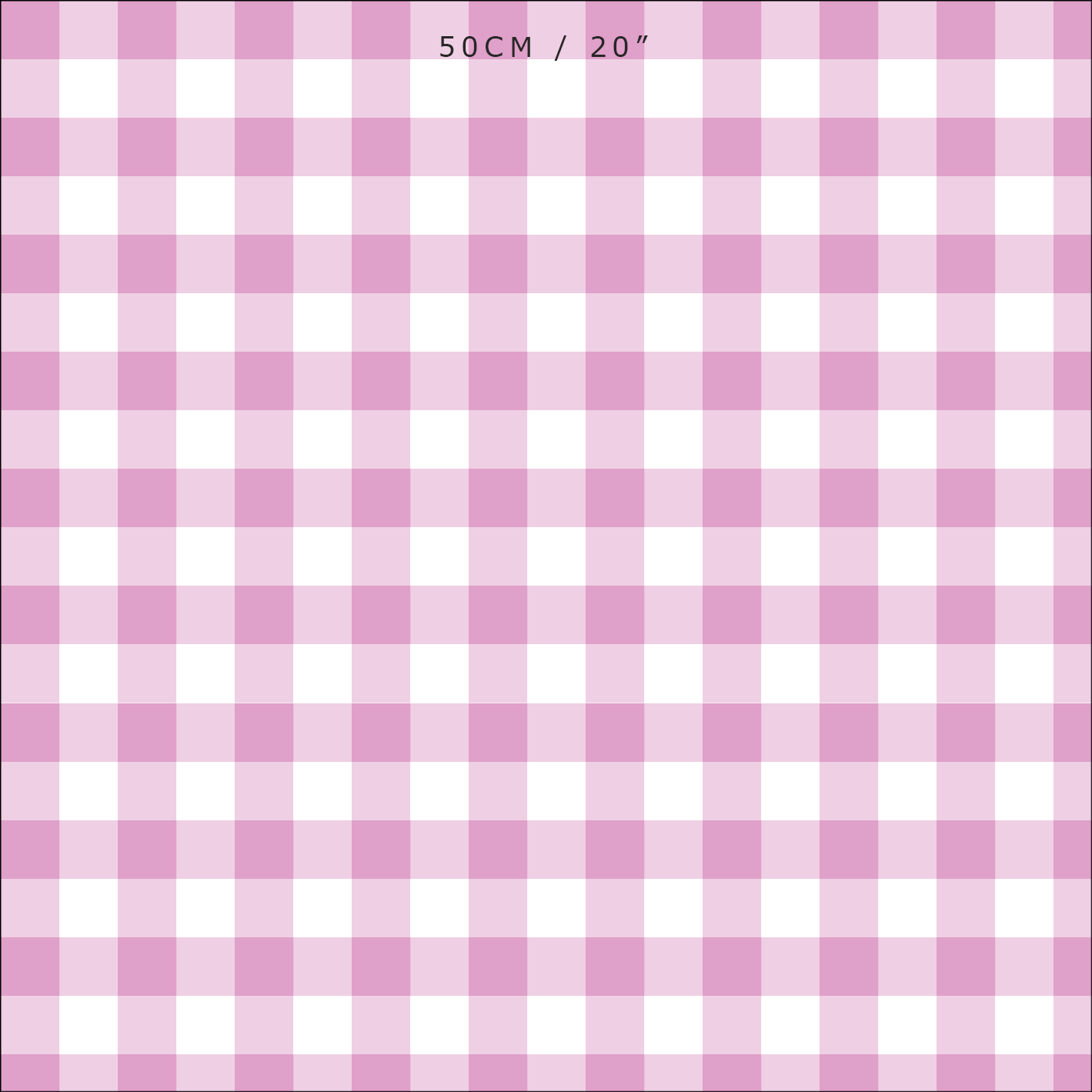 Gingham Check Small Fabric - Tickled Pink - Hydrangea Lane Home