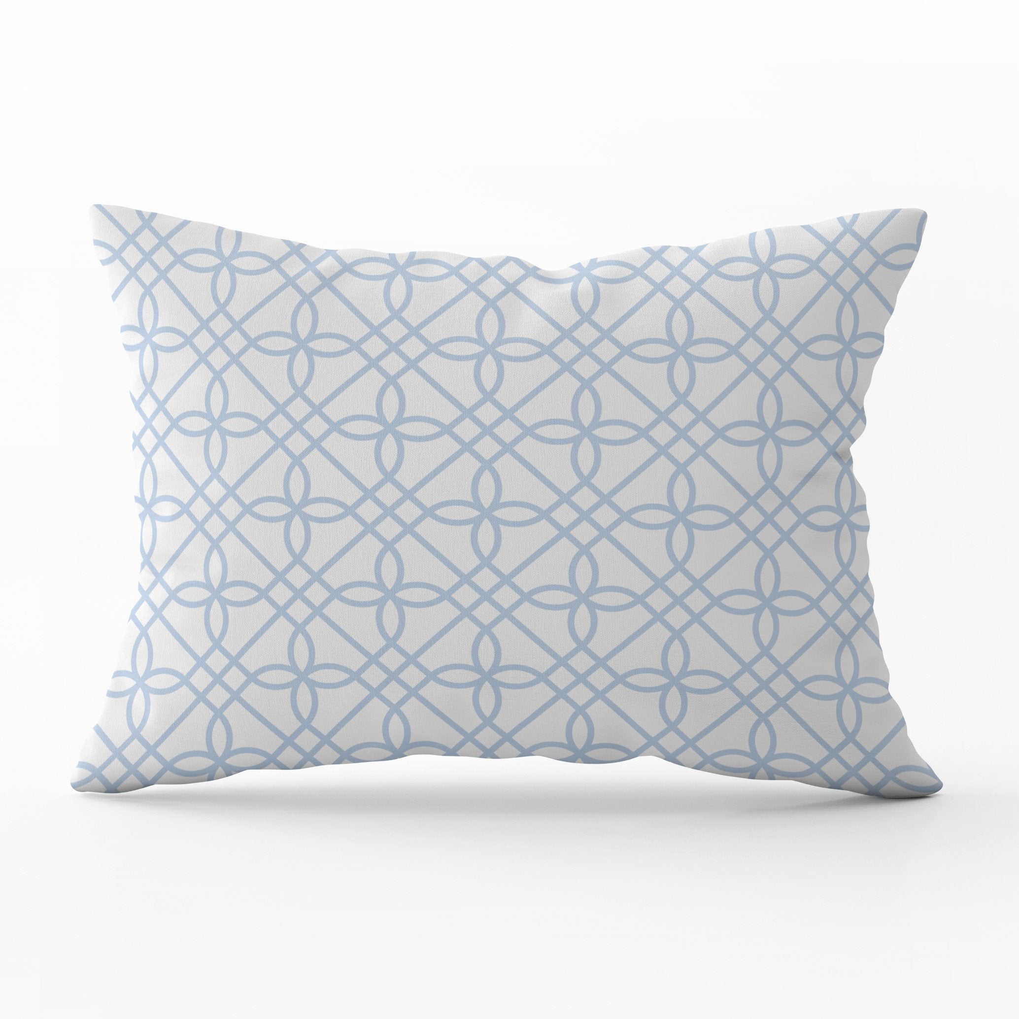 Greek Gate Cushion - Blues - Hydrangea Lane Home