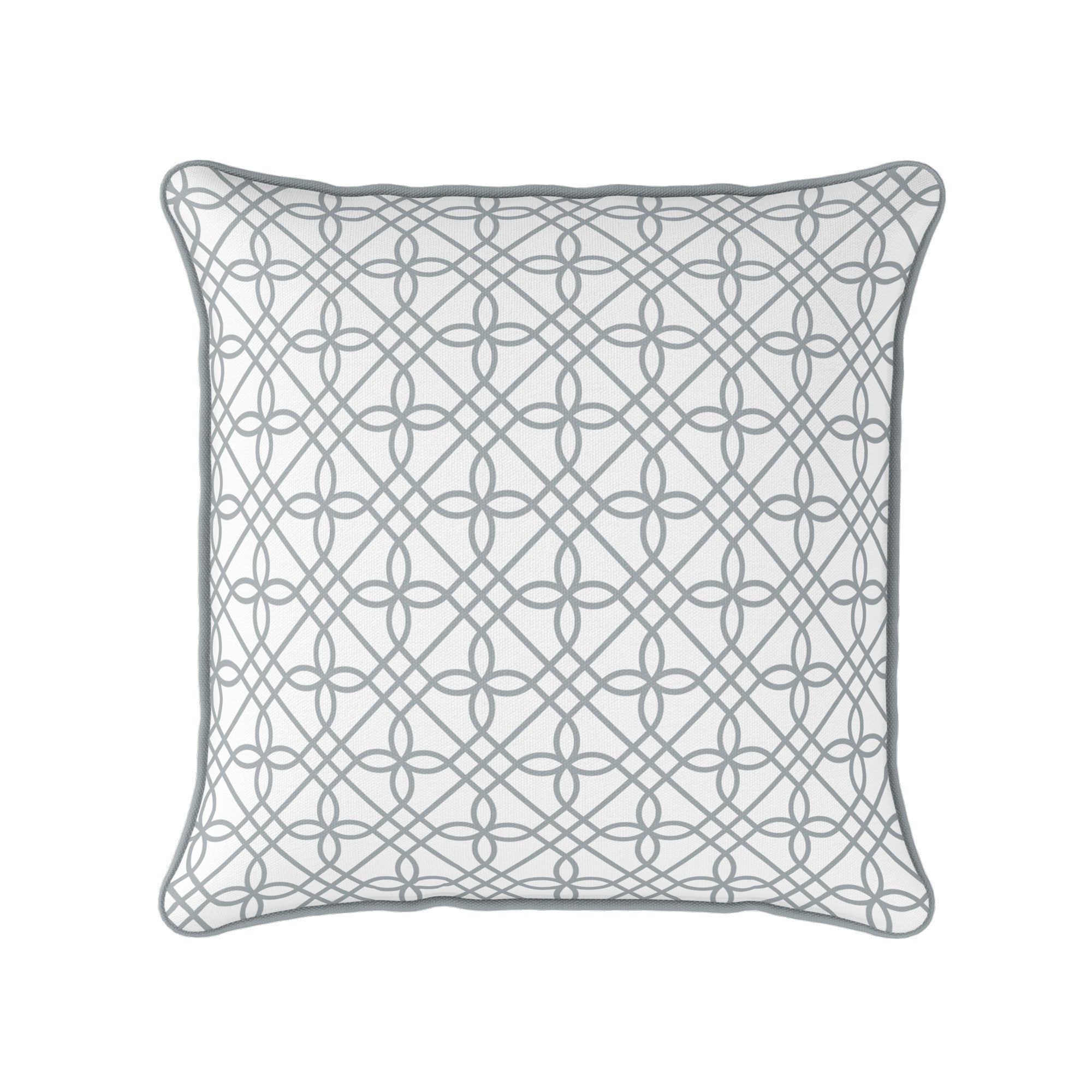 Greek Gate Cushion - Neutrals - Hydrangea Lane Home