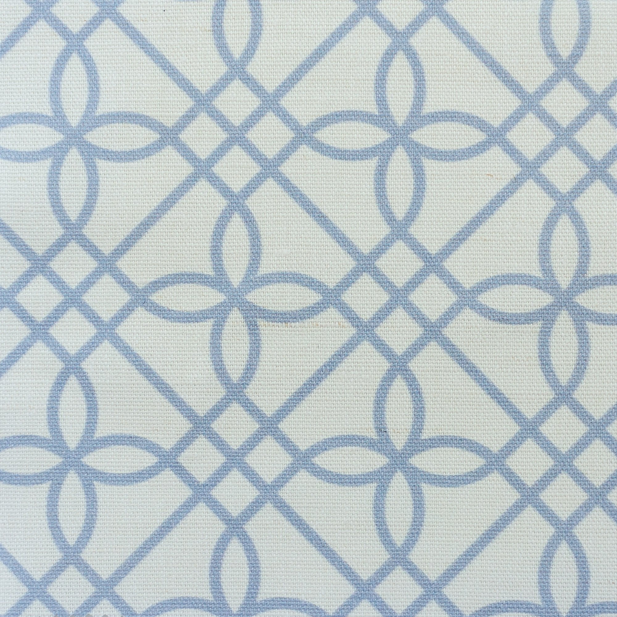 Greek Gate Fabric - Cornflower - Hydrangea Lane Home