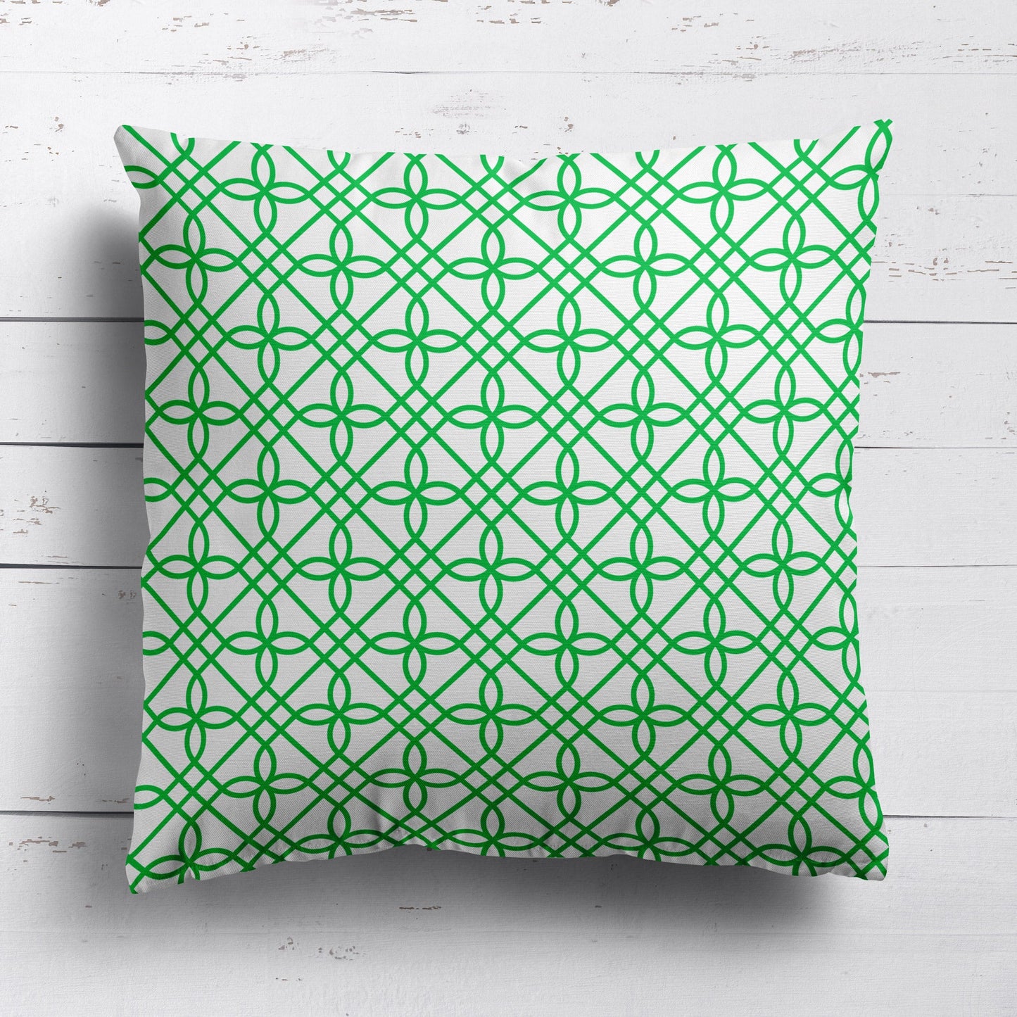 Greek Gate Fabric - Emerald - Hydrangea Lane Home