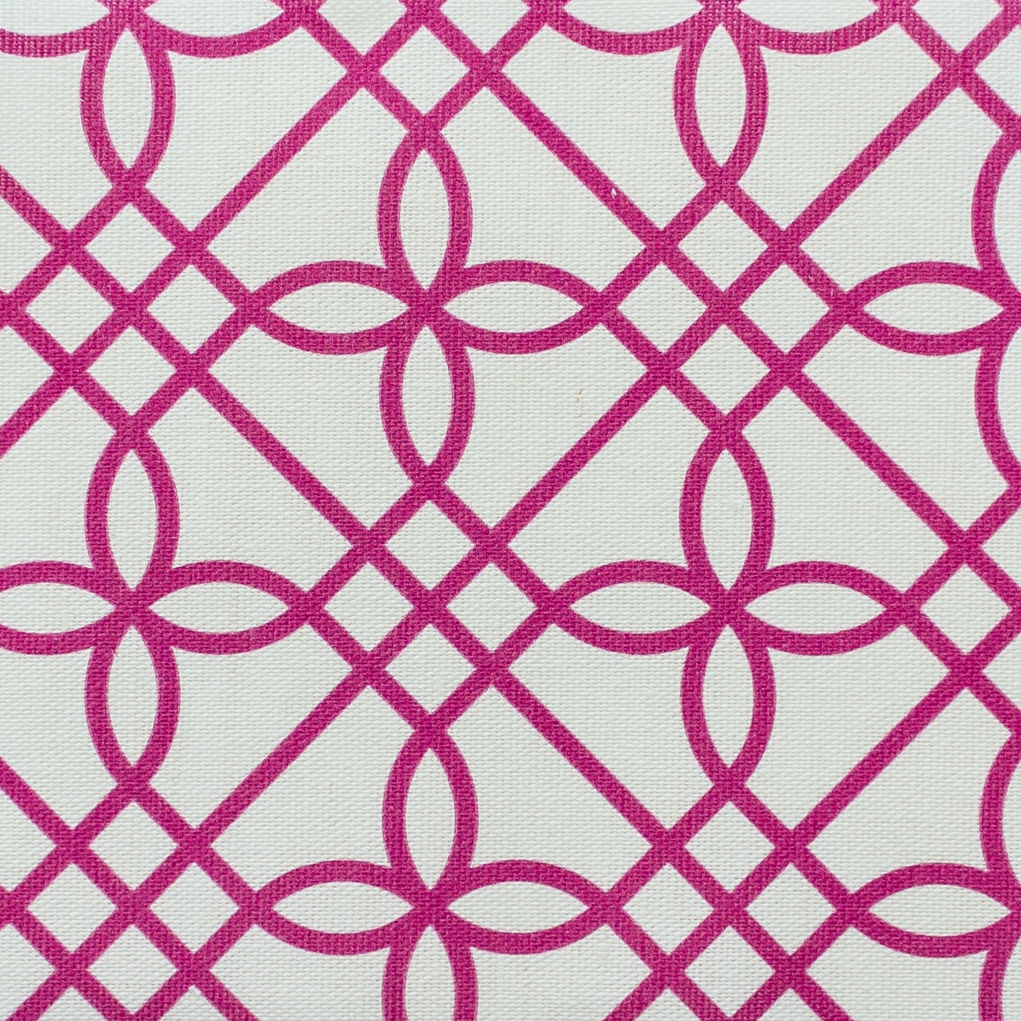 Greek Gate Fabric - Raspberry - Hydrangea Lane Home