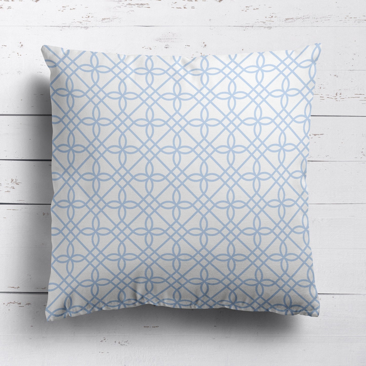 Greek Gate Fabric - Serenity - Hydrangea Lane Home