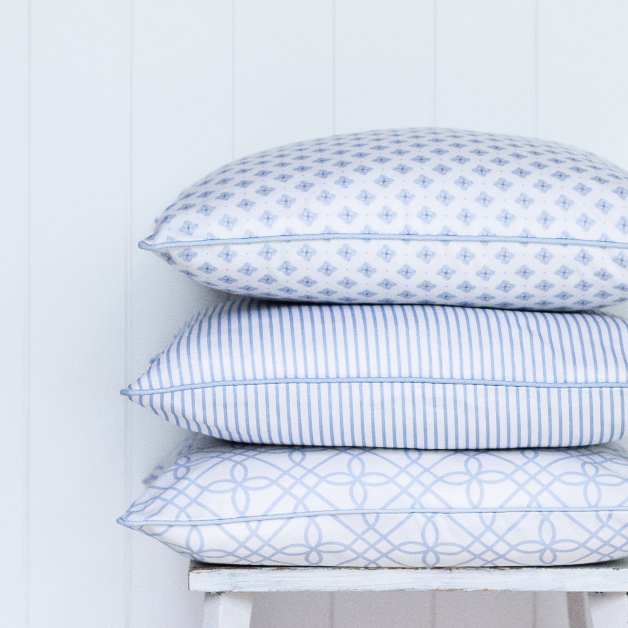 Hydrangea Petal Cushion - Blue - Hydrangea Lane Home