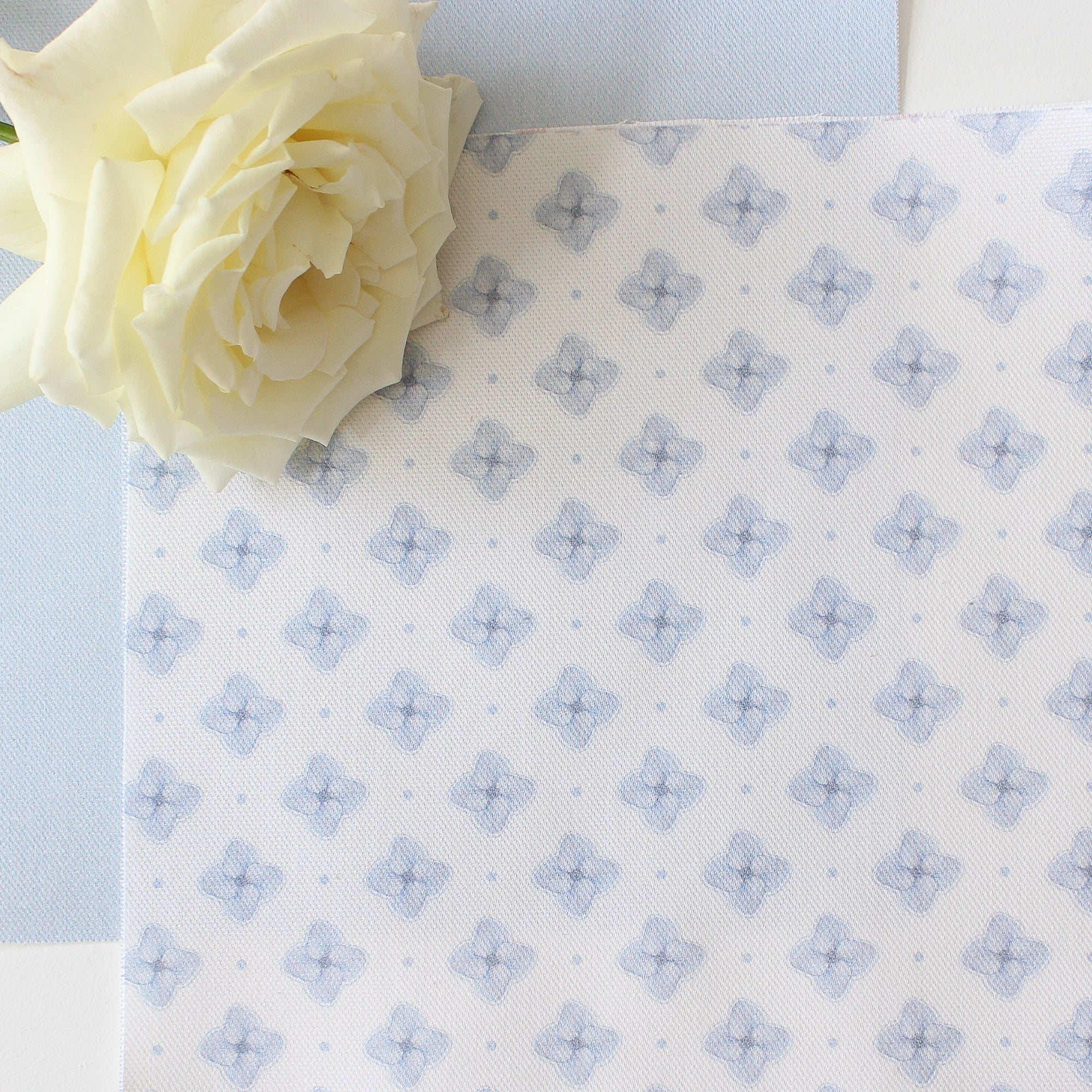 Hydrangea Petal Fabric - Blue - Hydrangea Lane Home
