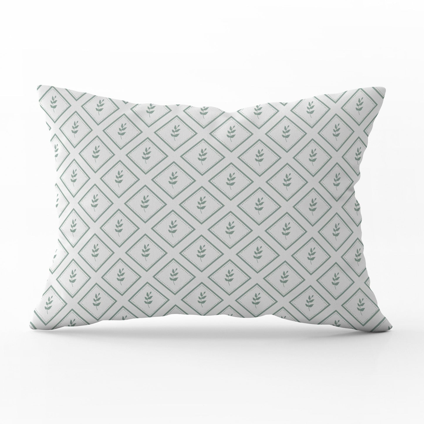 Little Leaf Cushion - Greens - Hydrangea Lane Home