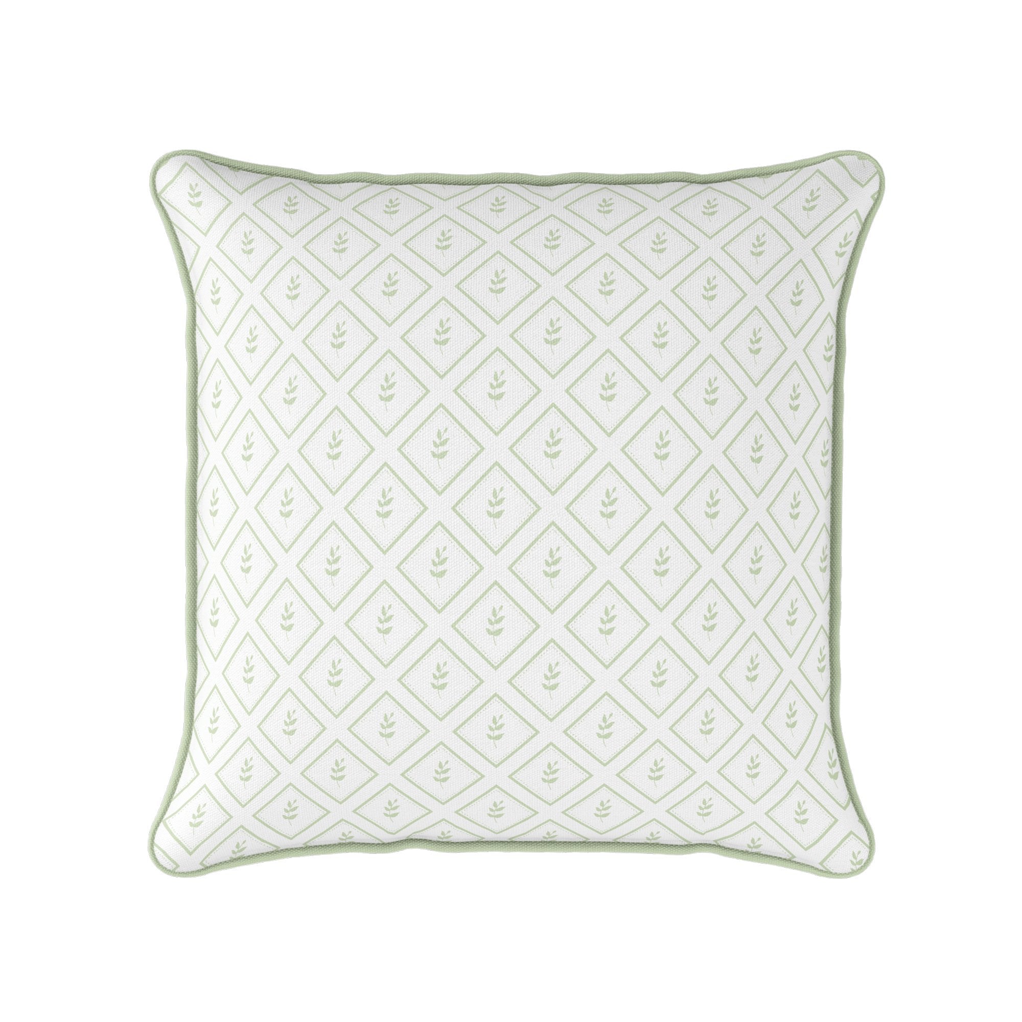 Little Leaf Cushion - Greens - Hydrangea Lane Home