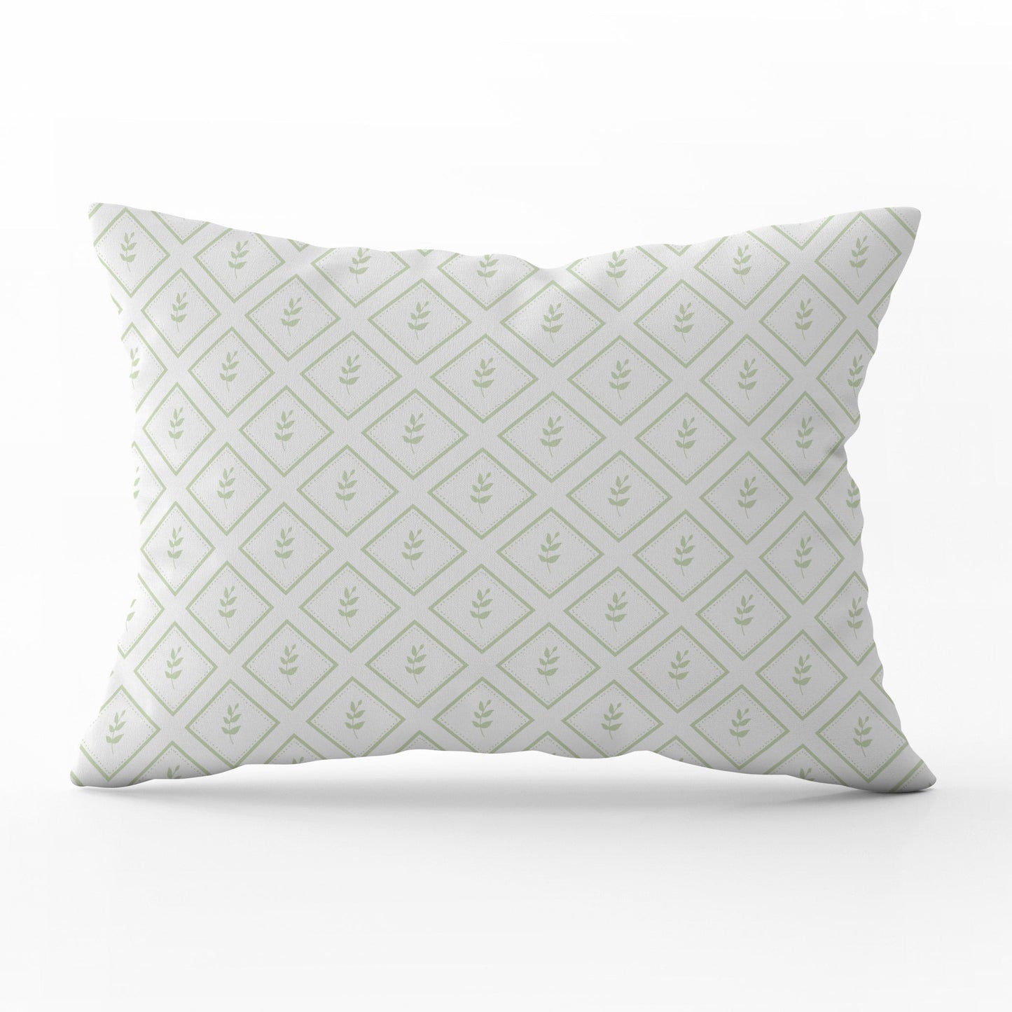 Little Leaf Cushion - Greens - Hydrangea Lane Home