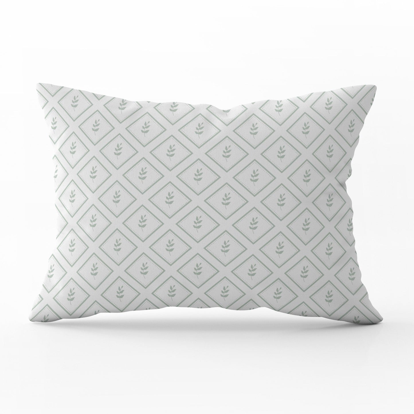 Little Leaf Cushion - Greens - Hydrangea Lane Home