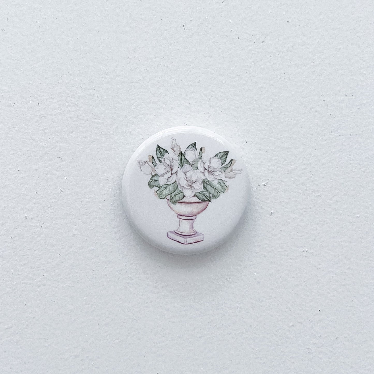 Magnolia Urn Magnet - Hydrangea Lane Home