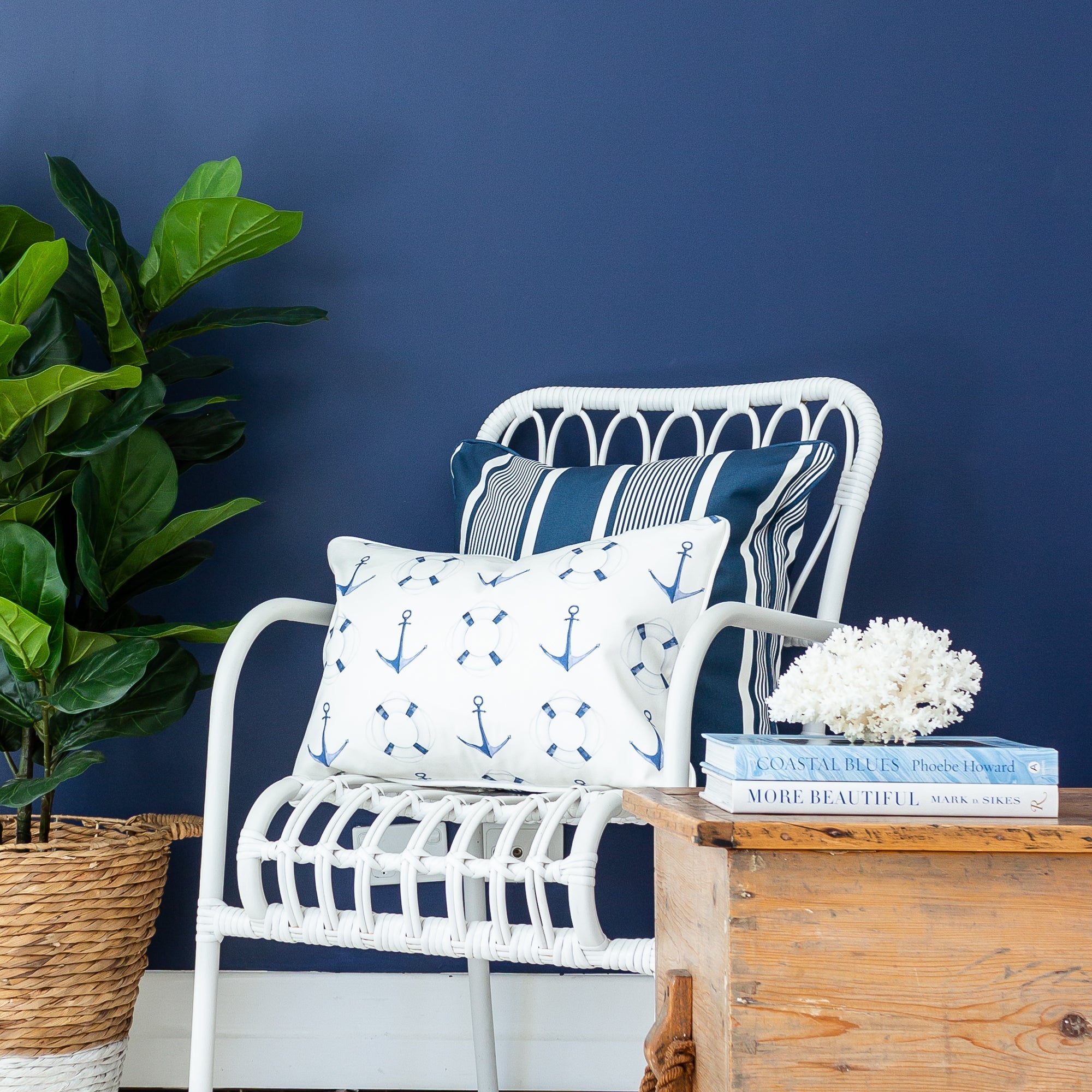 Sail Away Cushion - Hydrangea Lane Home