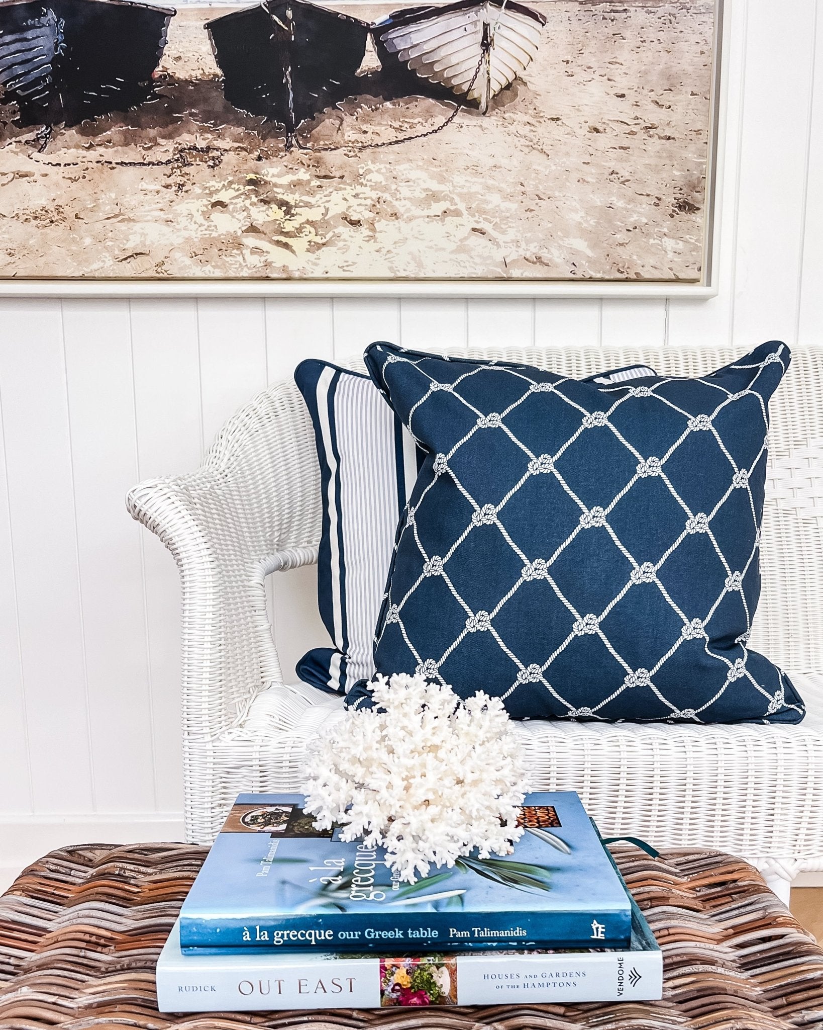 Sailing Rope Cushion - Hydrangea Lane Home