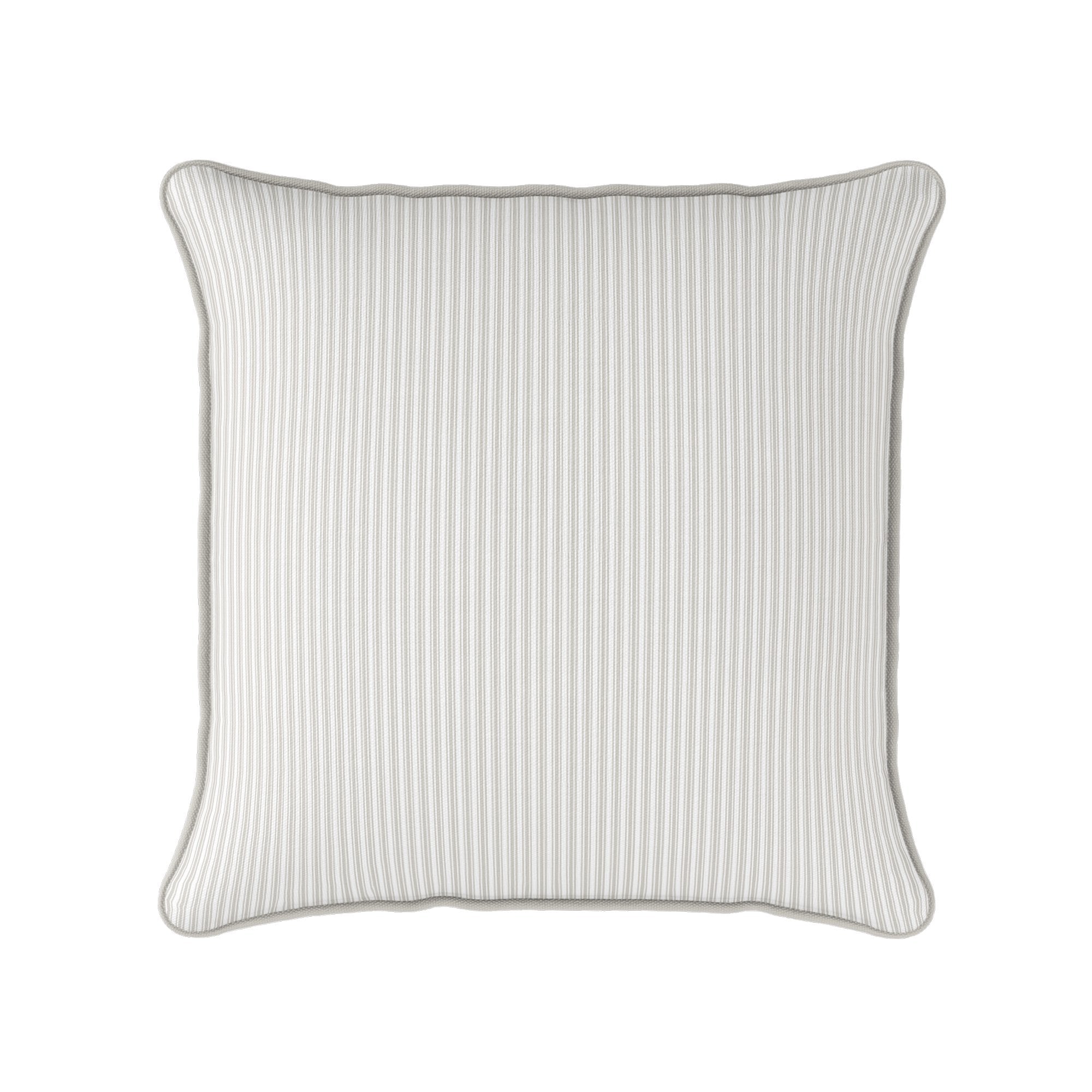 Ticking Stripe Cushion - Neutrals - Hydrangea Lane Home