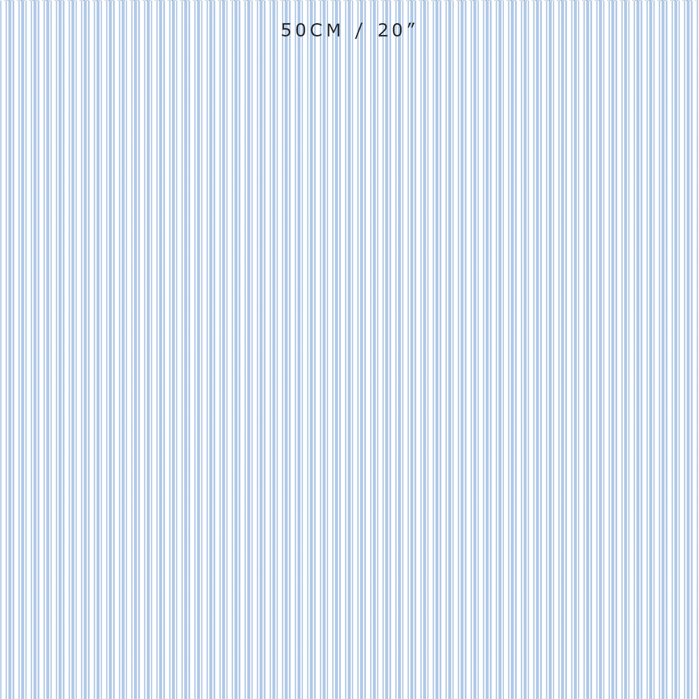 Ticking Stripe Fabric - Cornflower - Hydrangea Lane Home