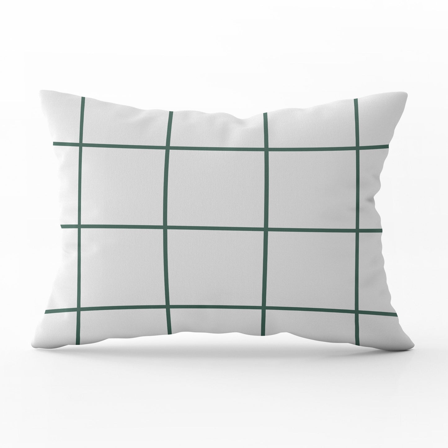 Window Pane Check Cushion - Greens - Hydrangea Lane Home