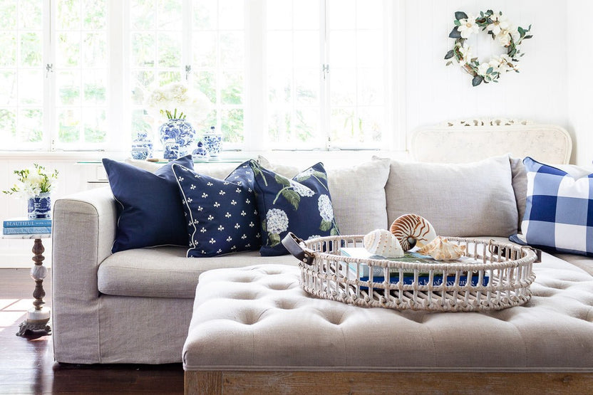 How to Arrange Cushions – Hydrangea Lane Home