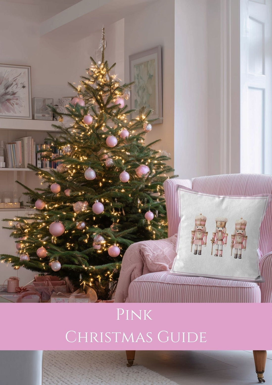 Pink Christmas Decorating - Hydrangea Lane Home