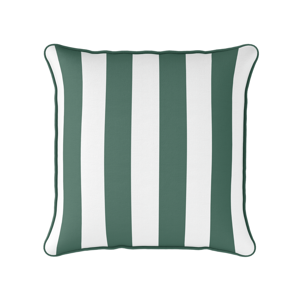 Awning Stripe Fabric - Leaf