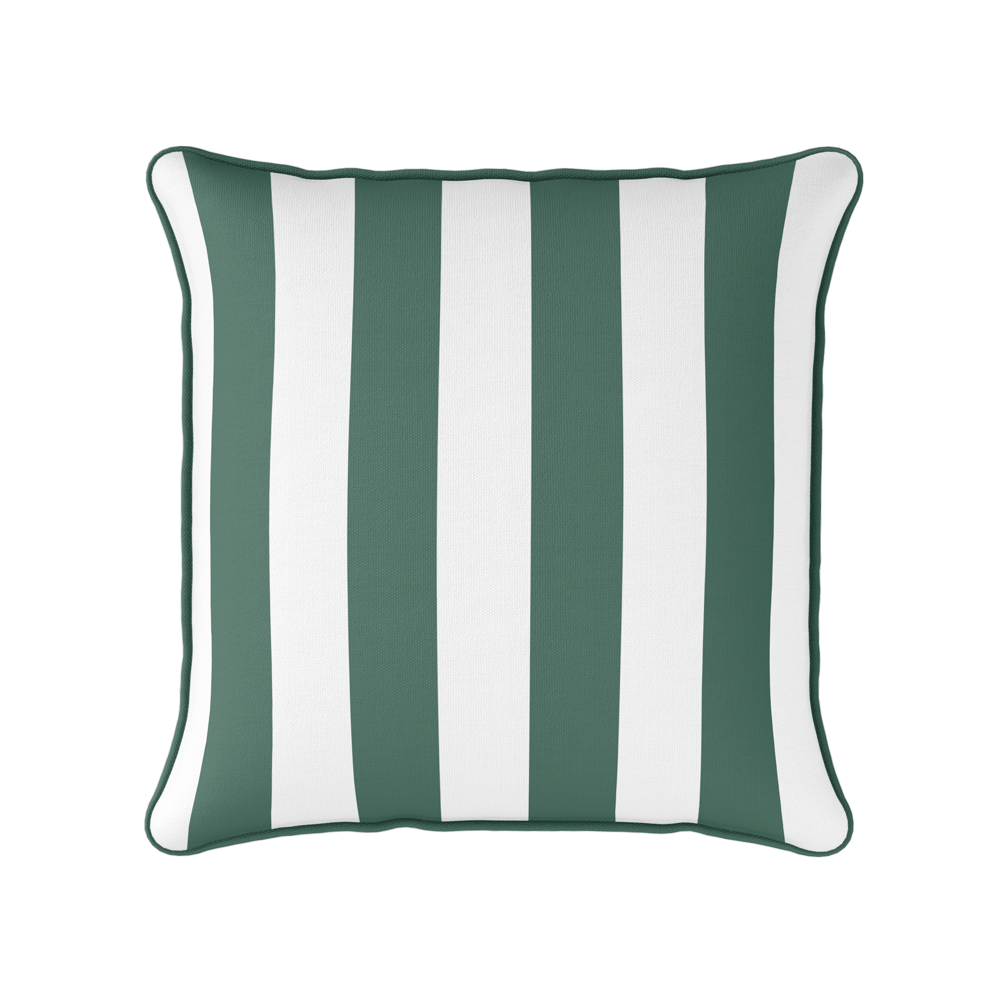 Awning Stripe Fabric - Leaf