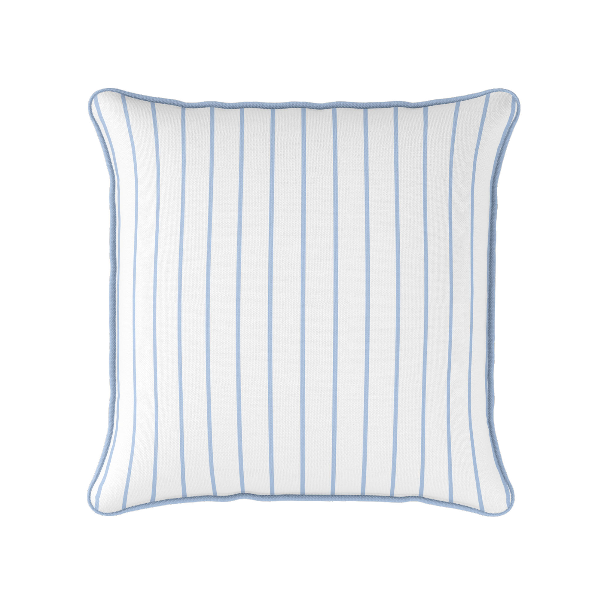 Breton Stripe Fabric - Cornflower