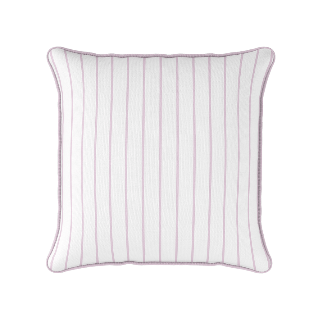 Breton Stripe Fabric - Peony